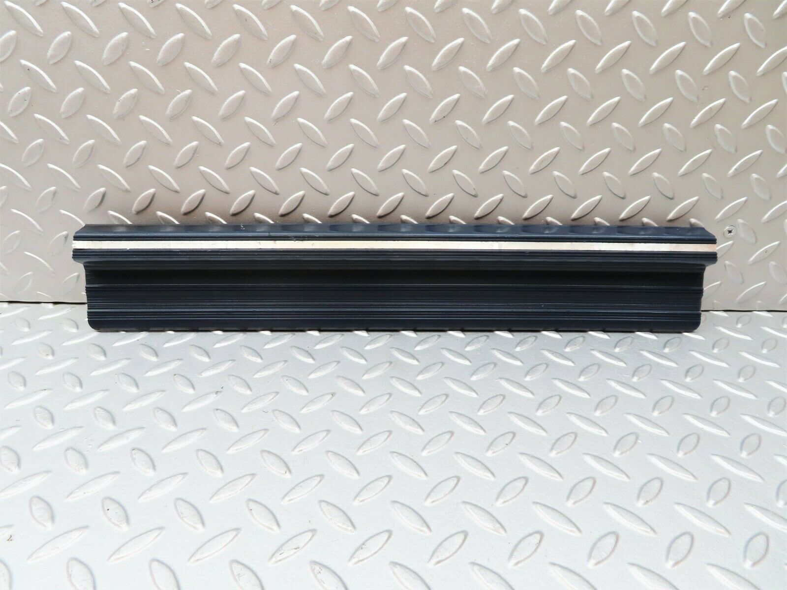 4360 Mercedes-Benz W123 230E Rear Left Door Sill Trim Blue