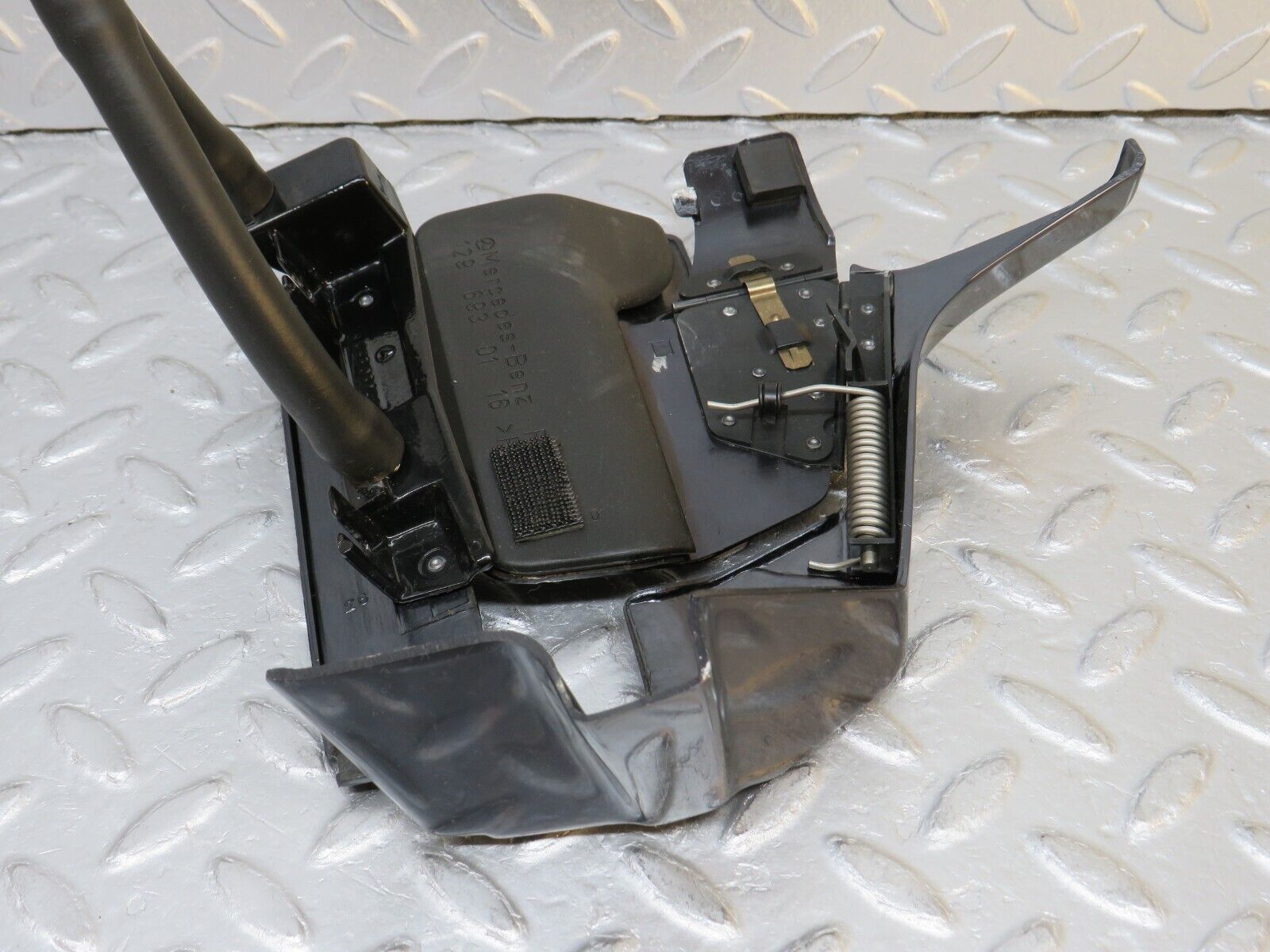 38249 Mercedes-Benz R129 280SL Coupe Roof Flap Cover Trim Left 1296930314 1296930116