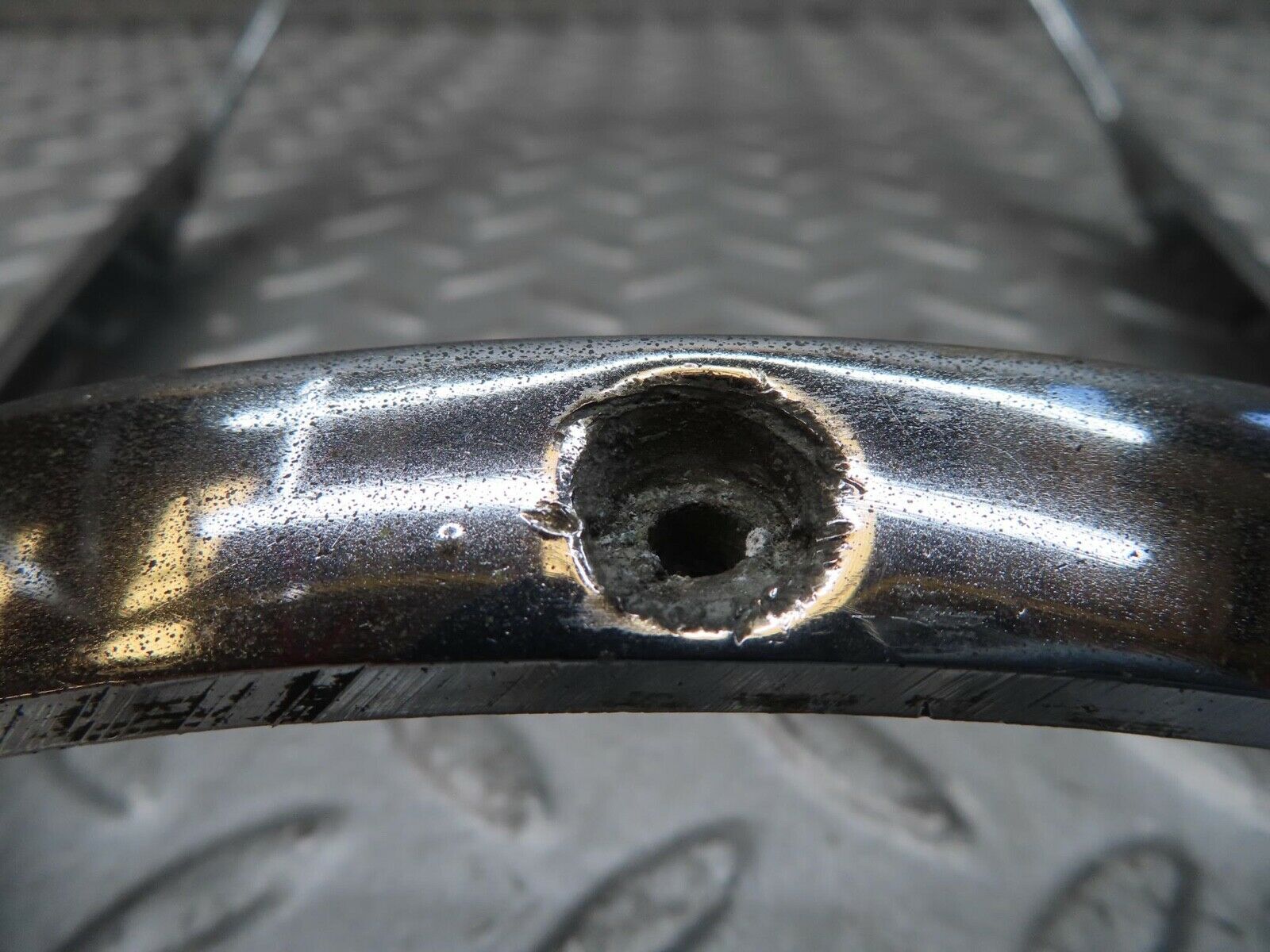 12646 Mercedes-Benz W108 Headlight Chrome Frame