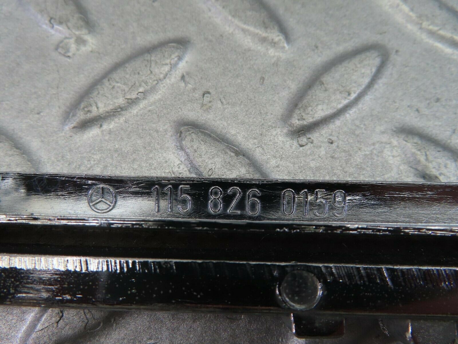 8484 Mercedes-Benz W115 Tail Light Chrome Frame Left 1158260159