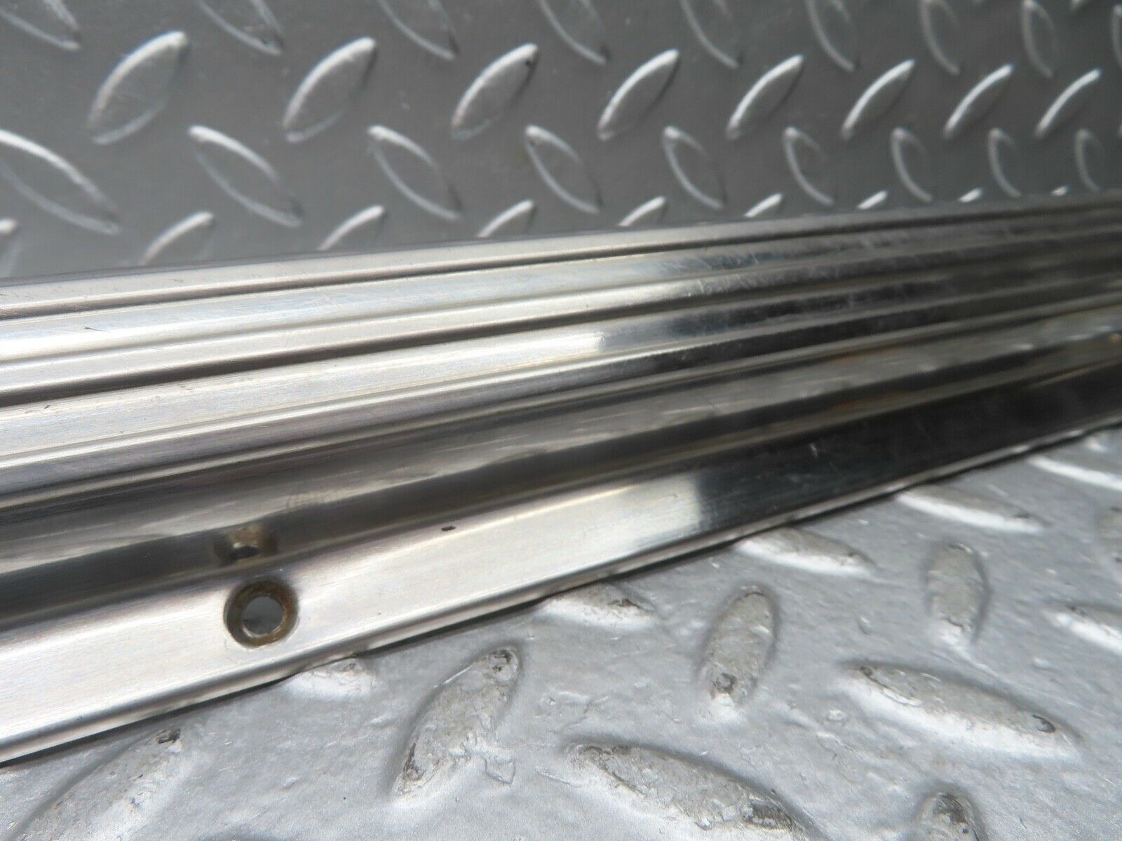 20956 Mercedes-Benz W114 250CE Coupe Left Door Sill Chrome