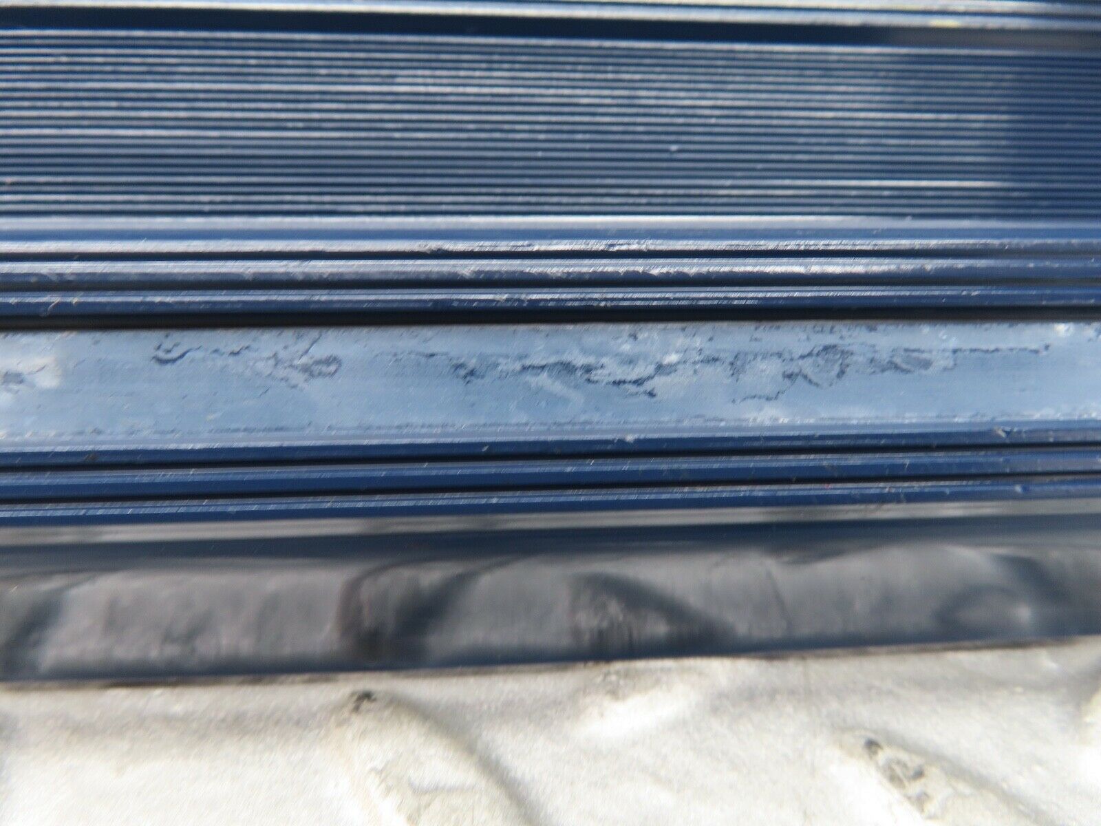 17534 Mercedes-Benz W116 450SEL Rear Left Door Sill Blue