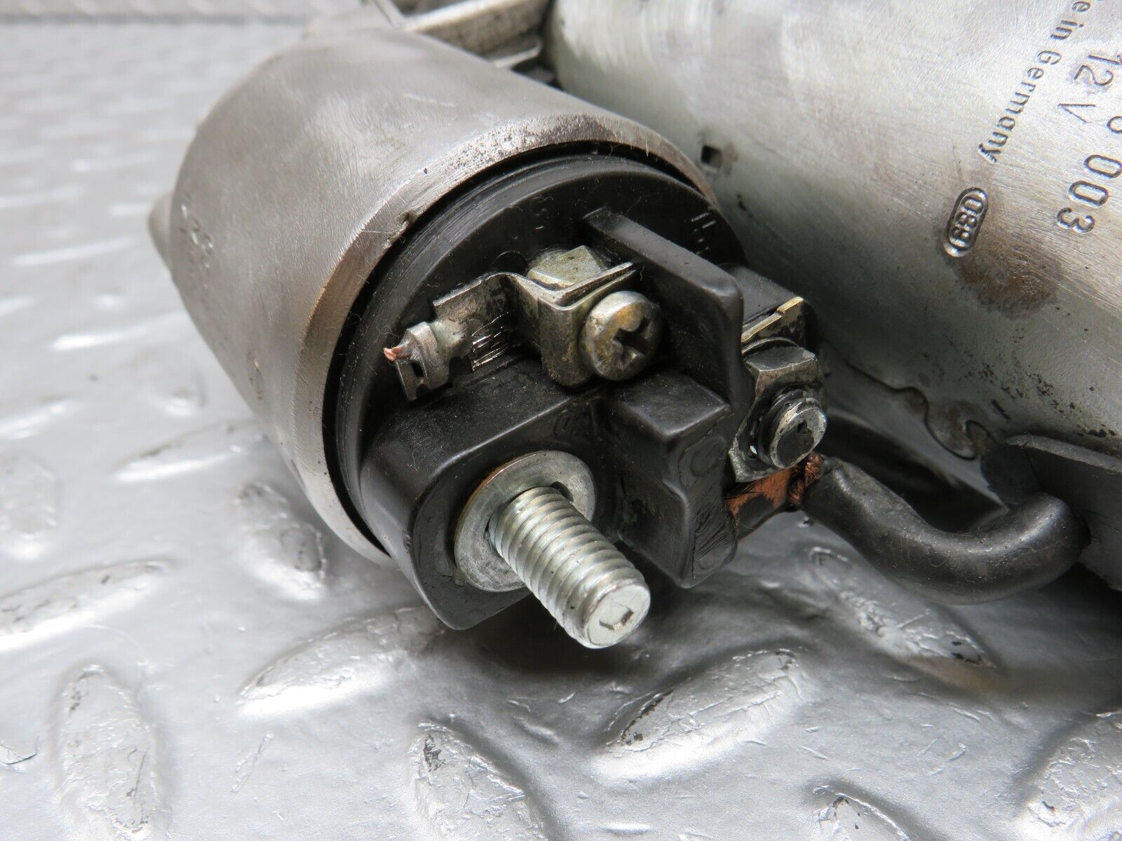 33862 Mercedes-Benz W201 190E 2.0L Starter Motor Bosch 0001108003 0331303053553