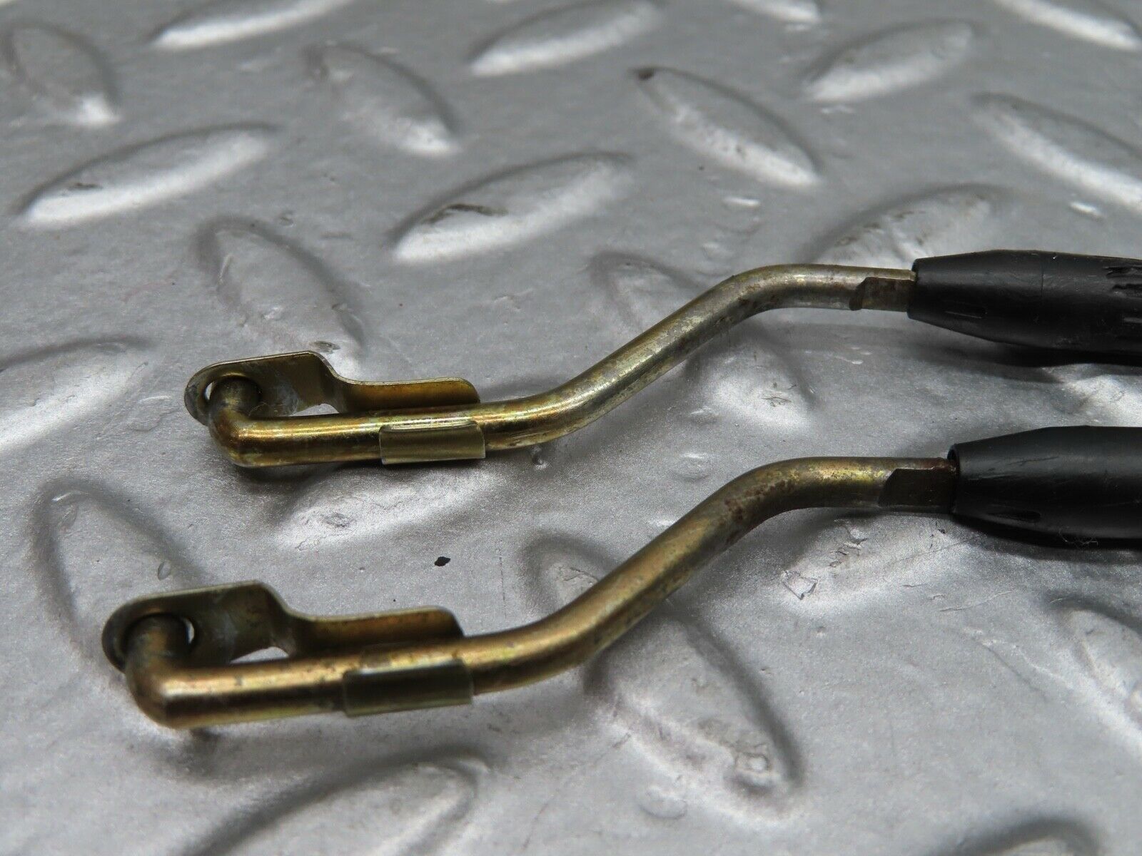 21058 Mercedes-Benz W123 230E Front Door Lock Knob Pair