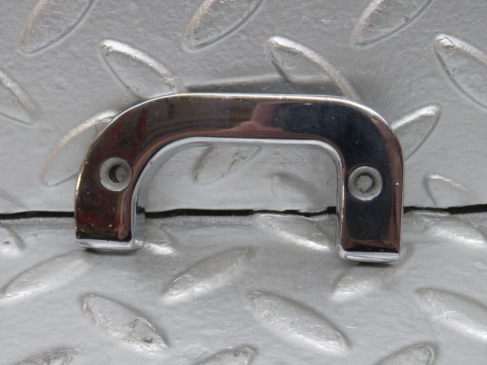 30999 Mercedes-Benz W123 200D Left Interior Chrome Door Latch Trim 1237230124