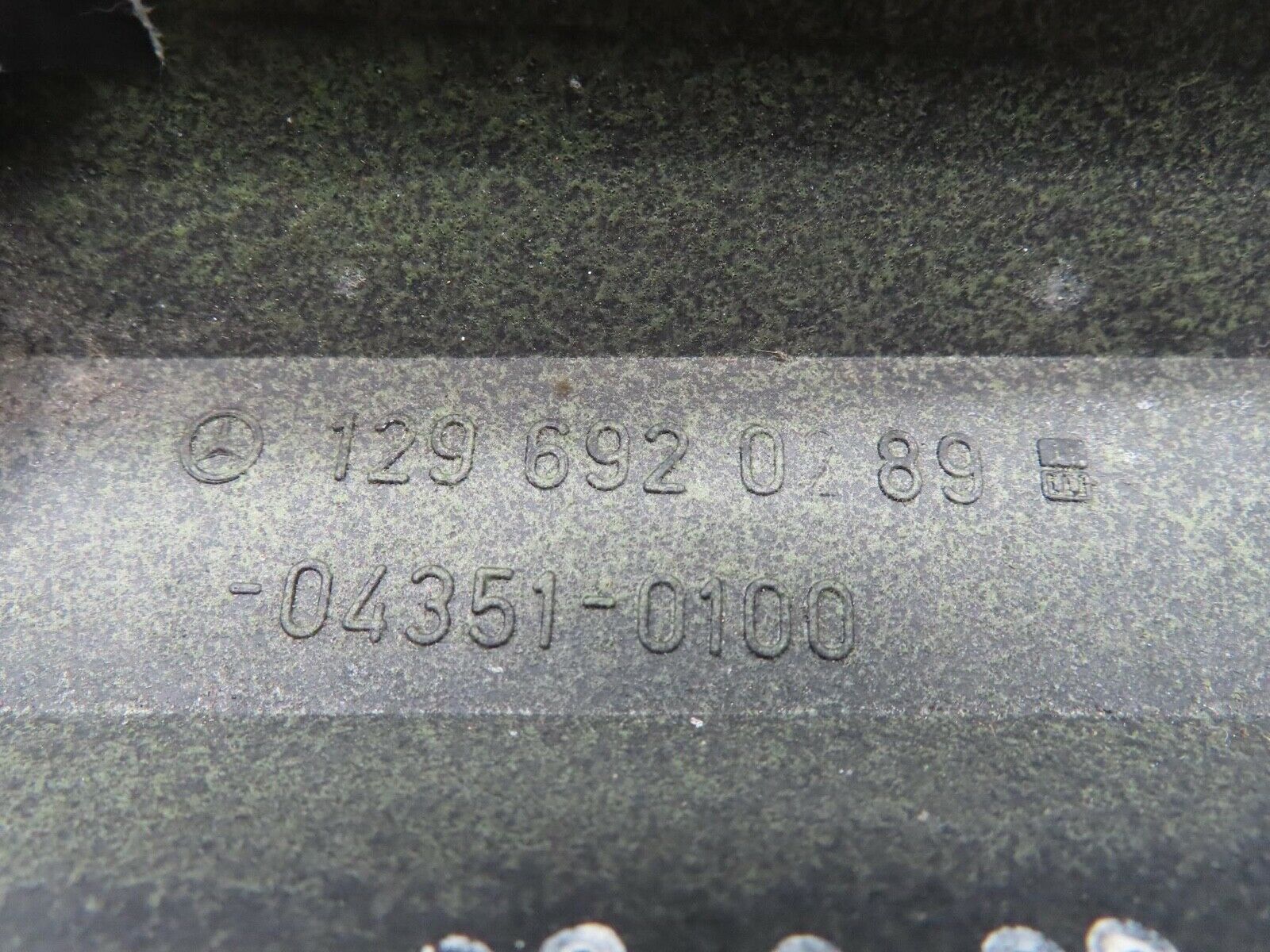 11894 Mercedes-Benz R129 300SL Coupe A Pillar Cover Right Side Blue 1296920289