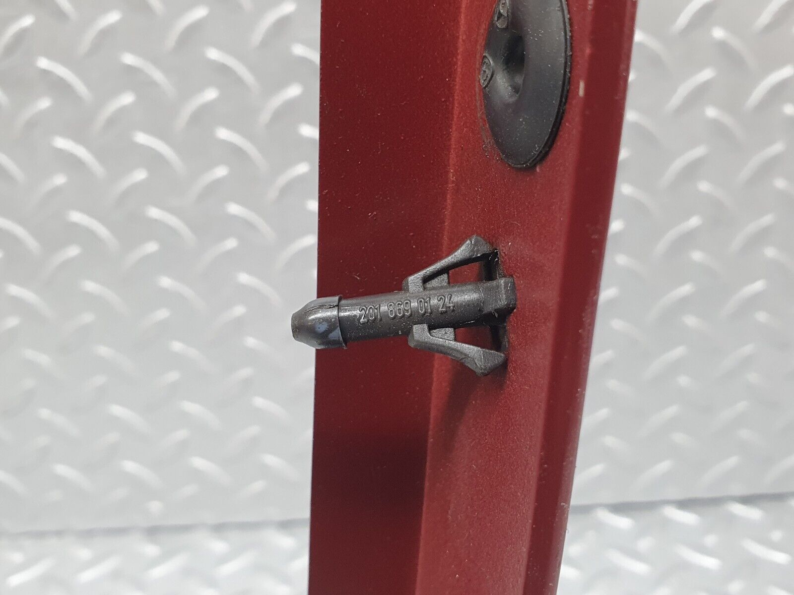 41019 Mercedes-Benz W126 300SE Under Headlight Trim Right Side 2018690124