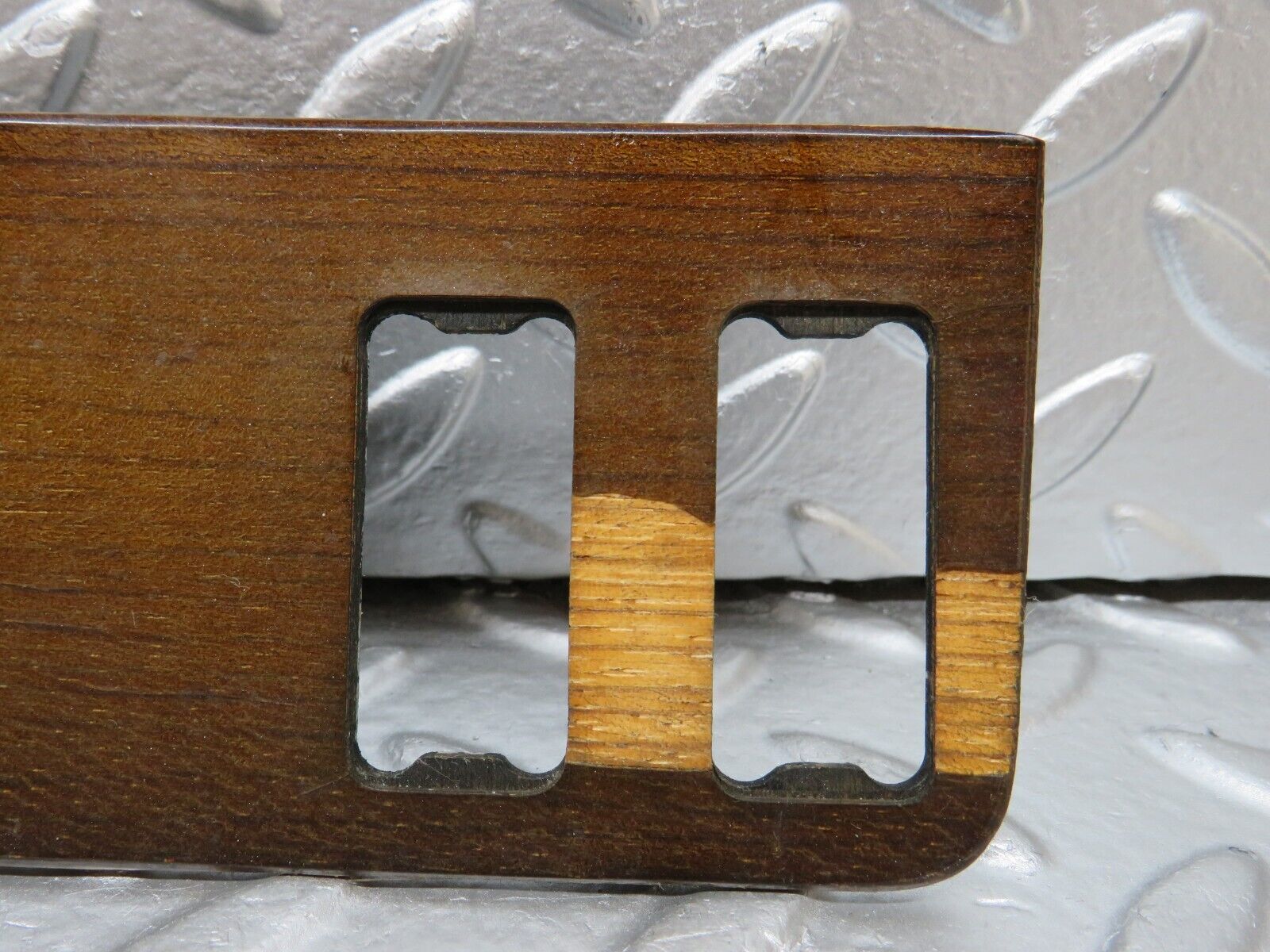 25627 Mercedes-Benz W123 200 Dashboard Switch Console Wood Trim