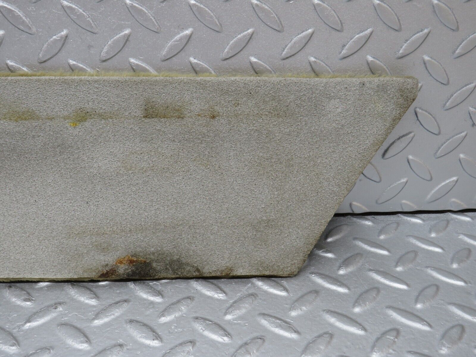 36593 Mercedes-Benz W201 190E 2.0L Door Sill Floor Carpet Left Side Beige