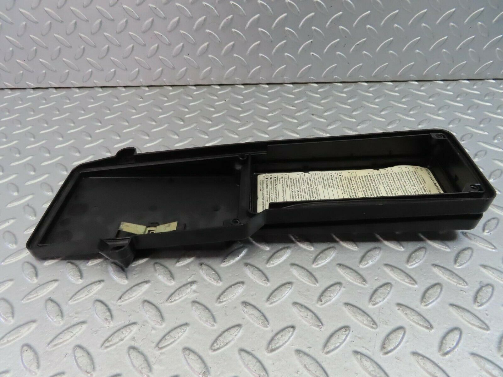 9348 Mercedes-Benz C124 300CE Fuse Box Lid Cover Panel 1245400282