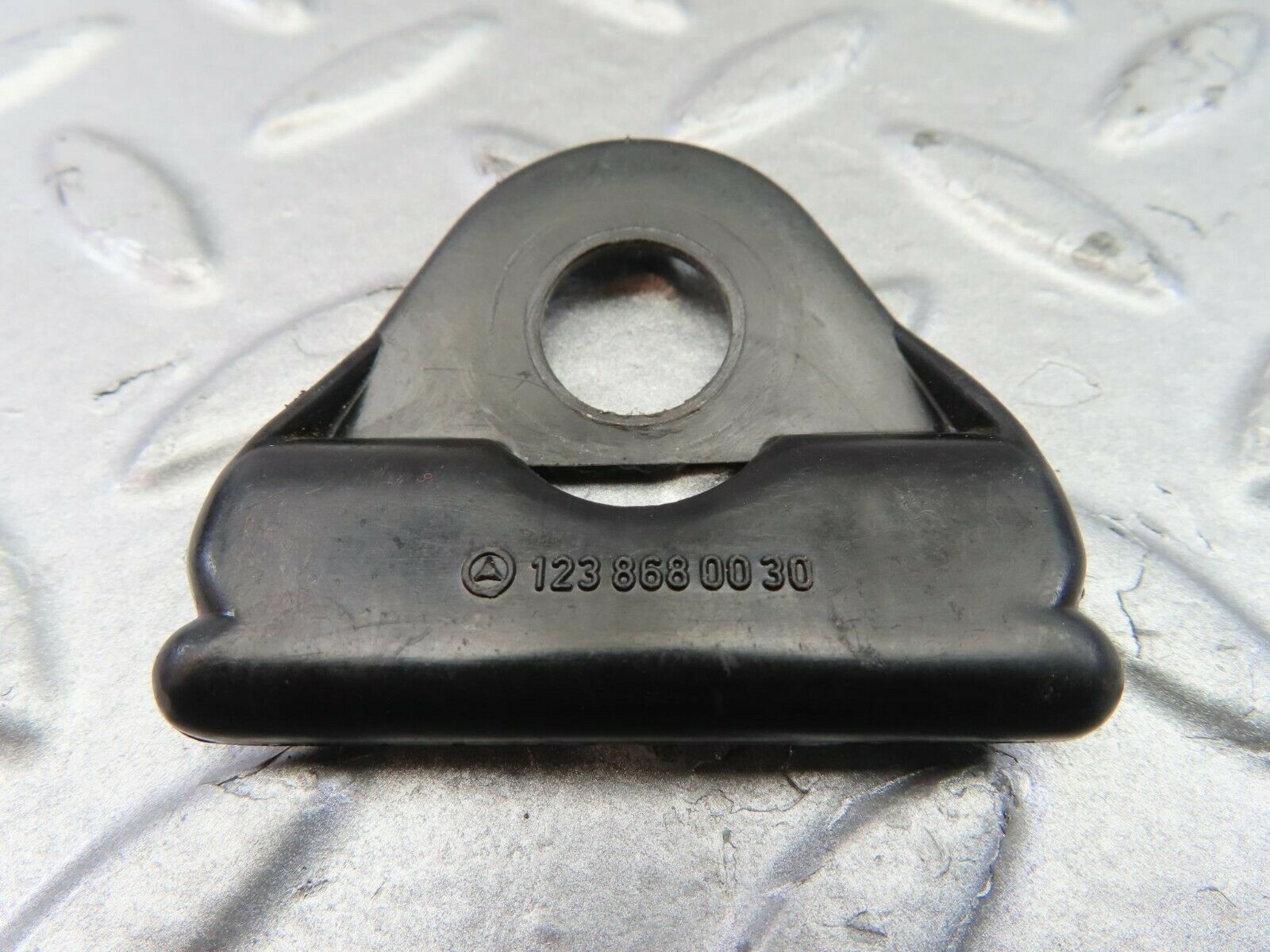 9700 Mercedes-Benz C123 280CE Coupe Rear Seat Belt Bolt Cover 1238680030