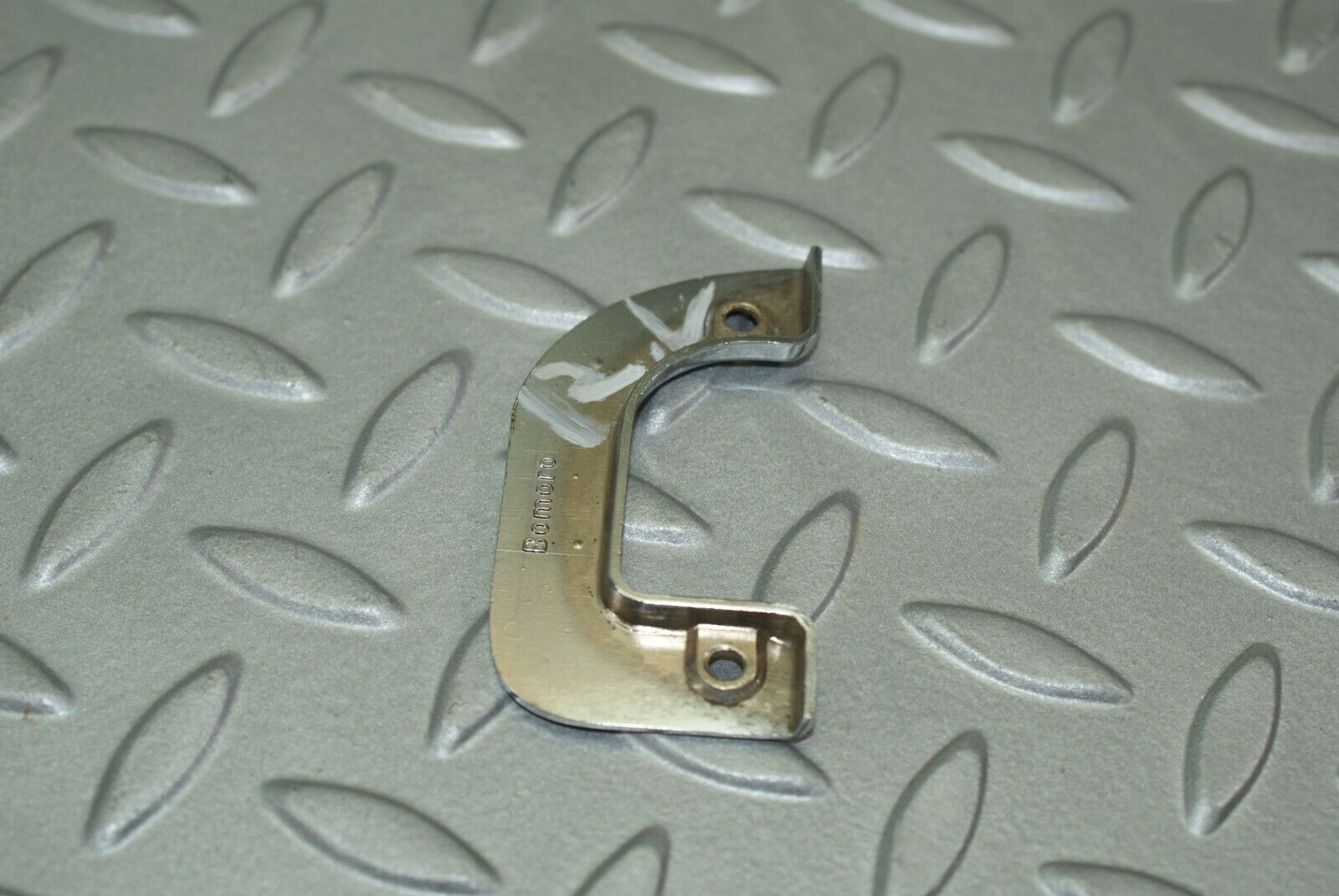 3187 Mercedes-Benz W115 220D Left Interior Chrome Door Latch Trim