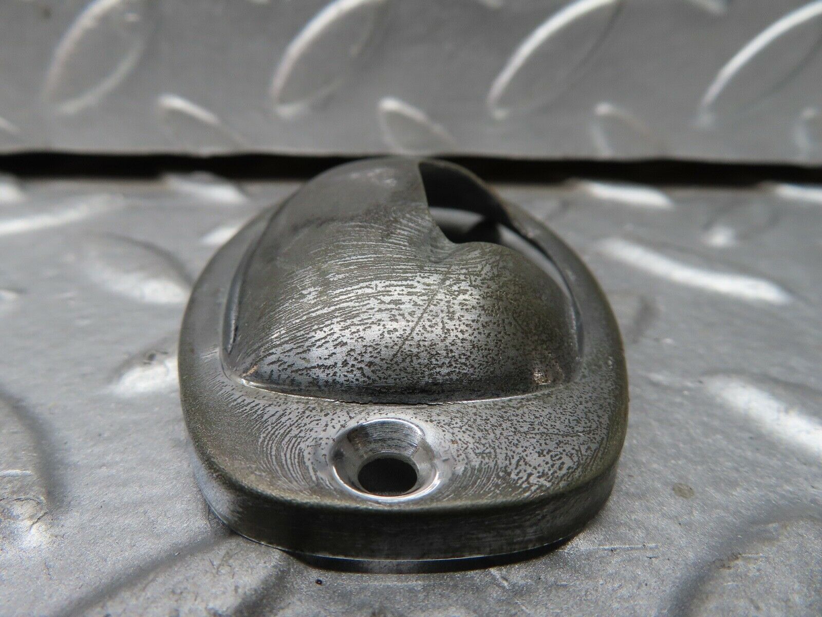 18685 Mercedes-Benz W120 W121 Ponton number Plate Light Chrome Cover