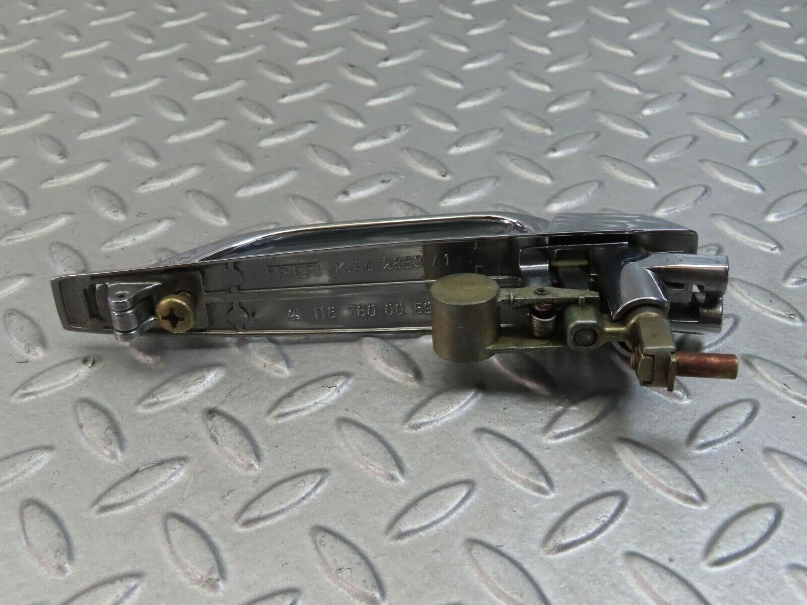 8752 Mercedes-Benz W116 Chrome Door Handle Rear Right 1167600059