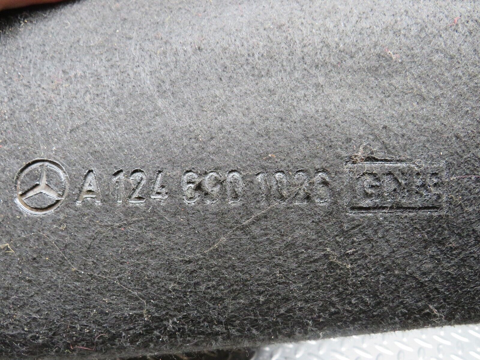 30319 Mercedes-Benz W124 230E Trunk Panel Cover Left 1246901026