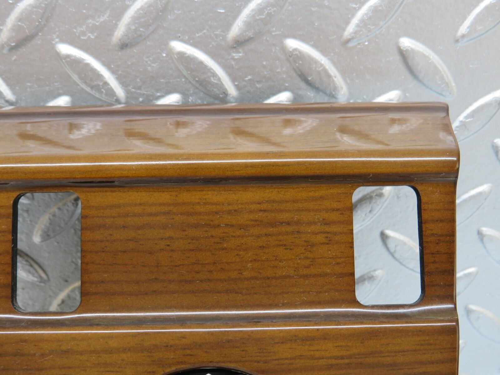 29365 Mercedes-Benz W124 230E Heater Control Panel Wood Trim 1246830275