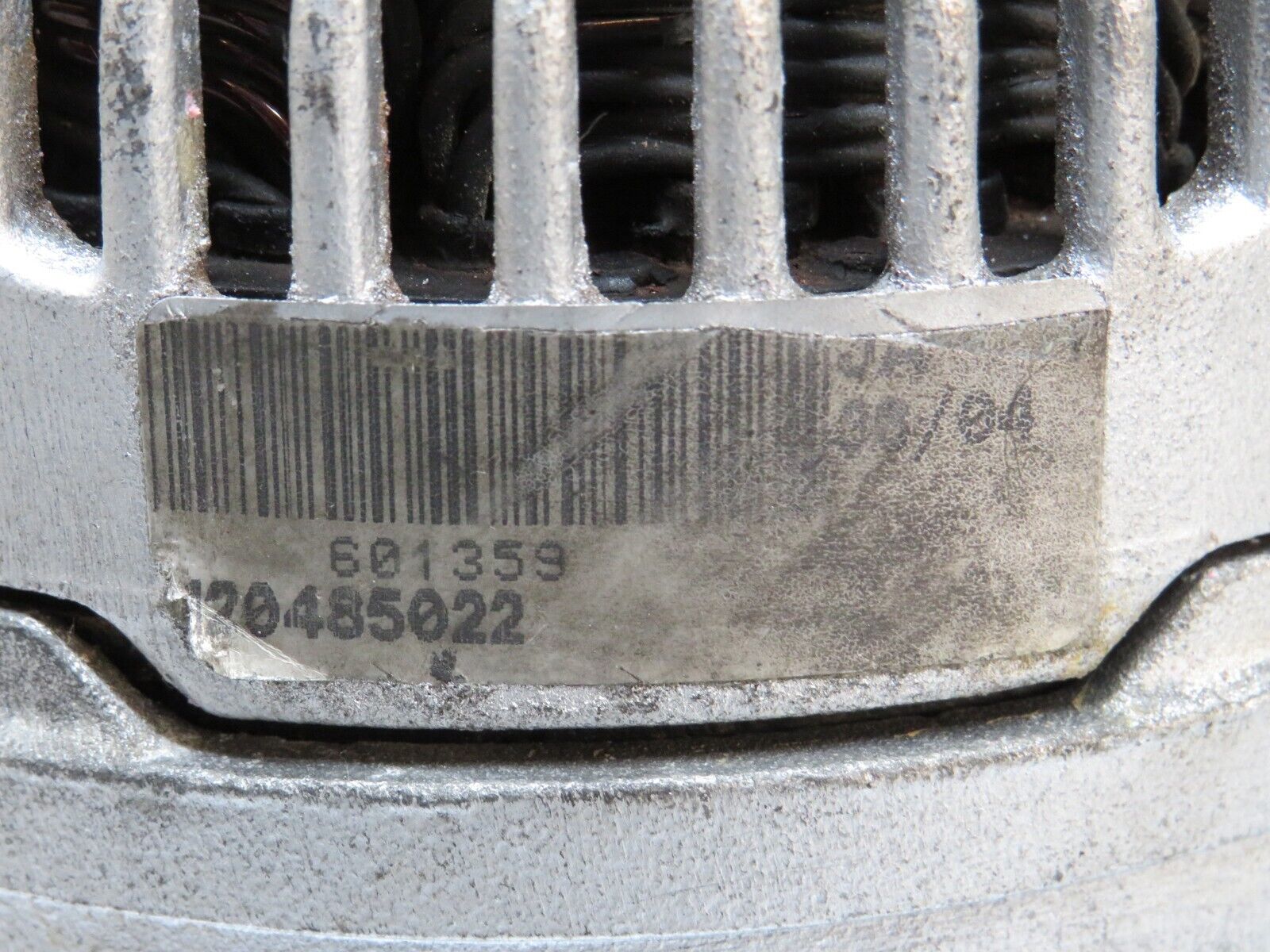 31726 Mercedes-Benz W201 190LE 1.8L Alternator Generator 120485022