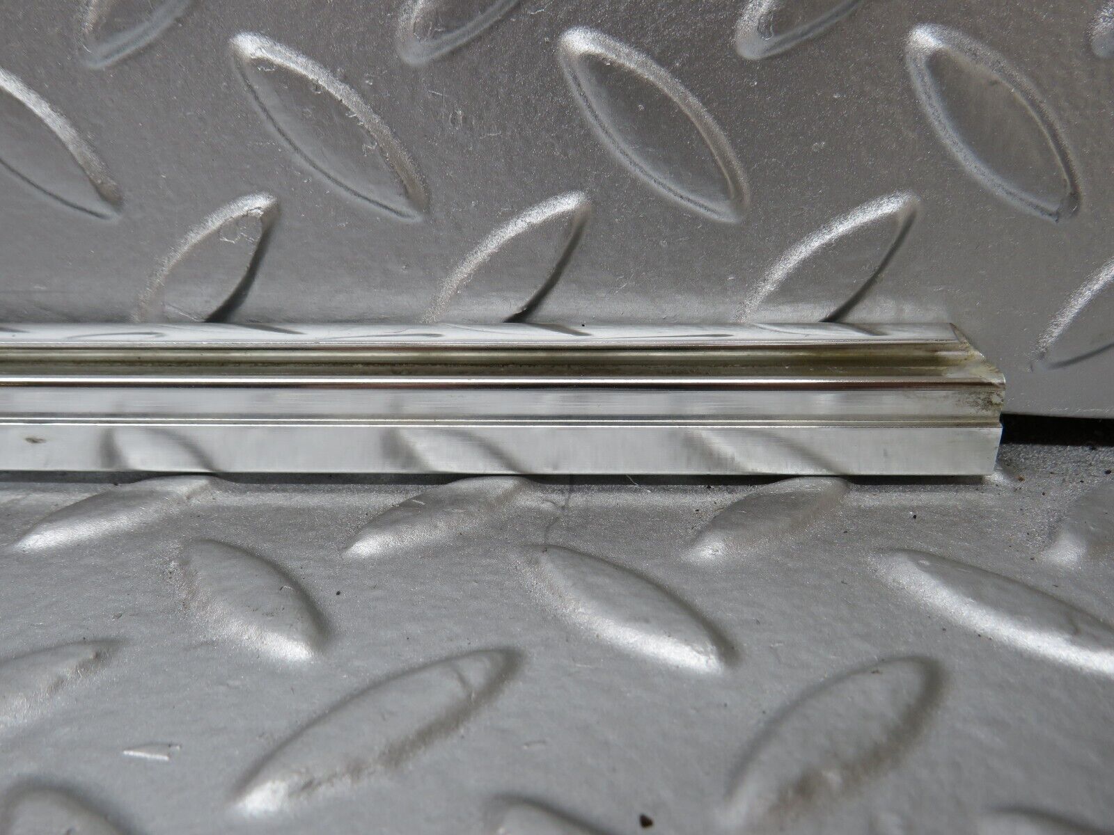 34467 Mercedes-Benz C126 380SEC Coupe Right Door Card Chrome Trim