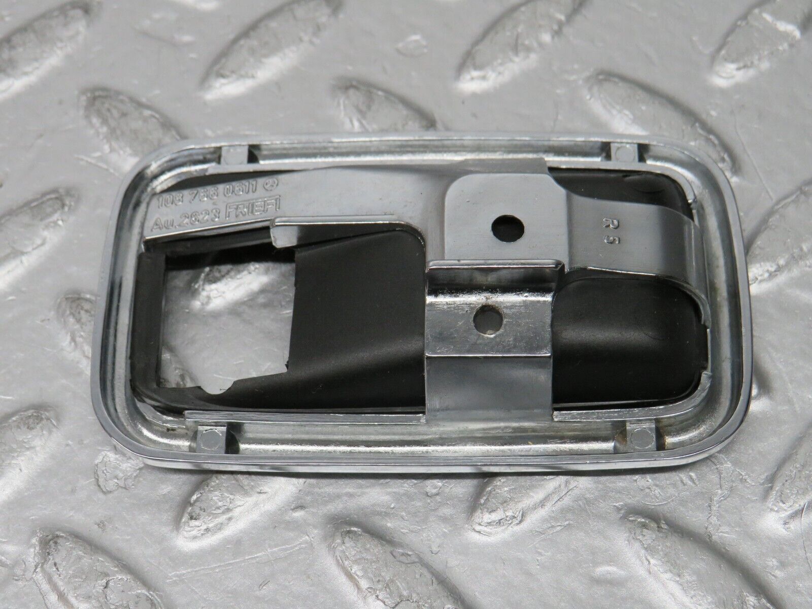 0553 Mercedes-Benz W123 230E Chrome Frame For Door Opener Right 1087660611