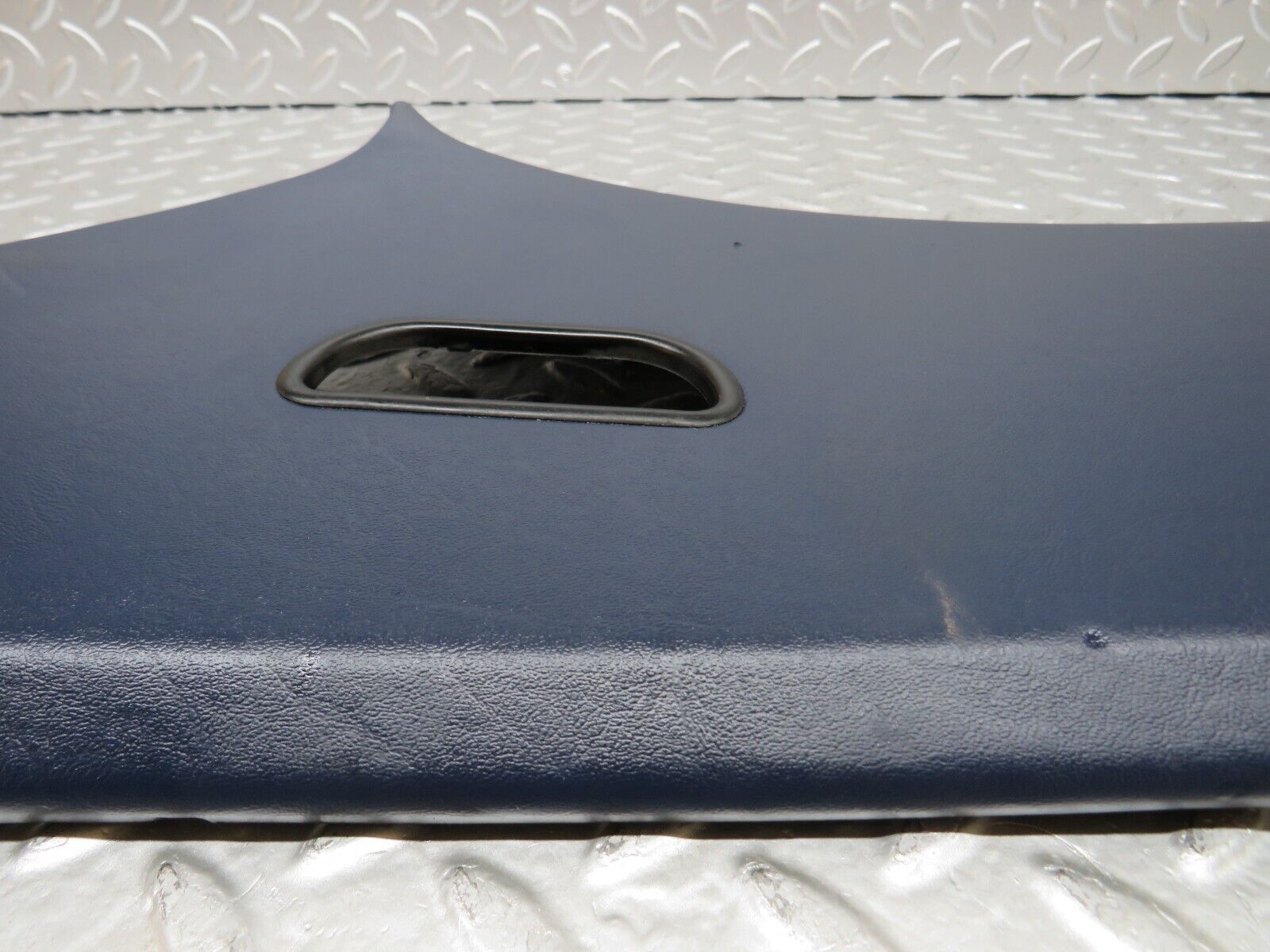 26772 Mercedes-Benz W123 240D C Pillar Cover Panel Right Side Blue 1236900425