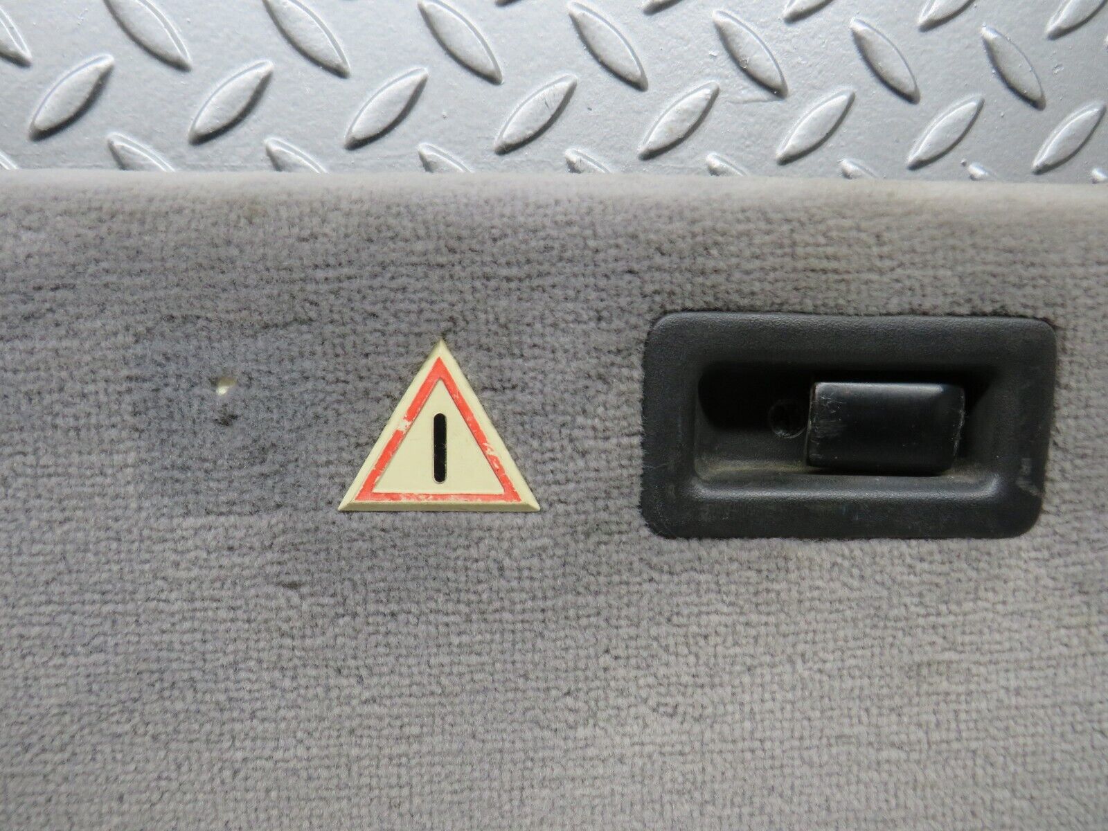 31190 Mercedes-Benz S124 220TE Trunk Side Panel Cover Right Grey 1246923489