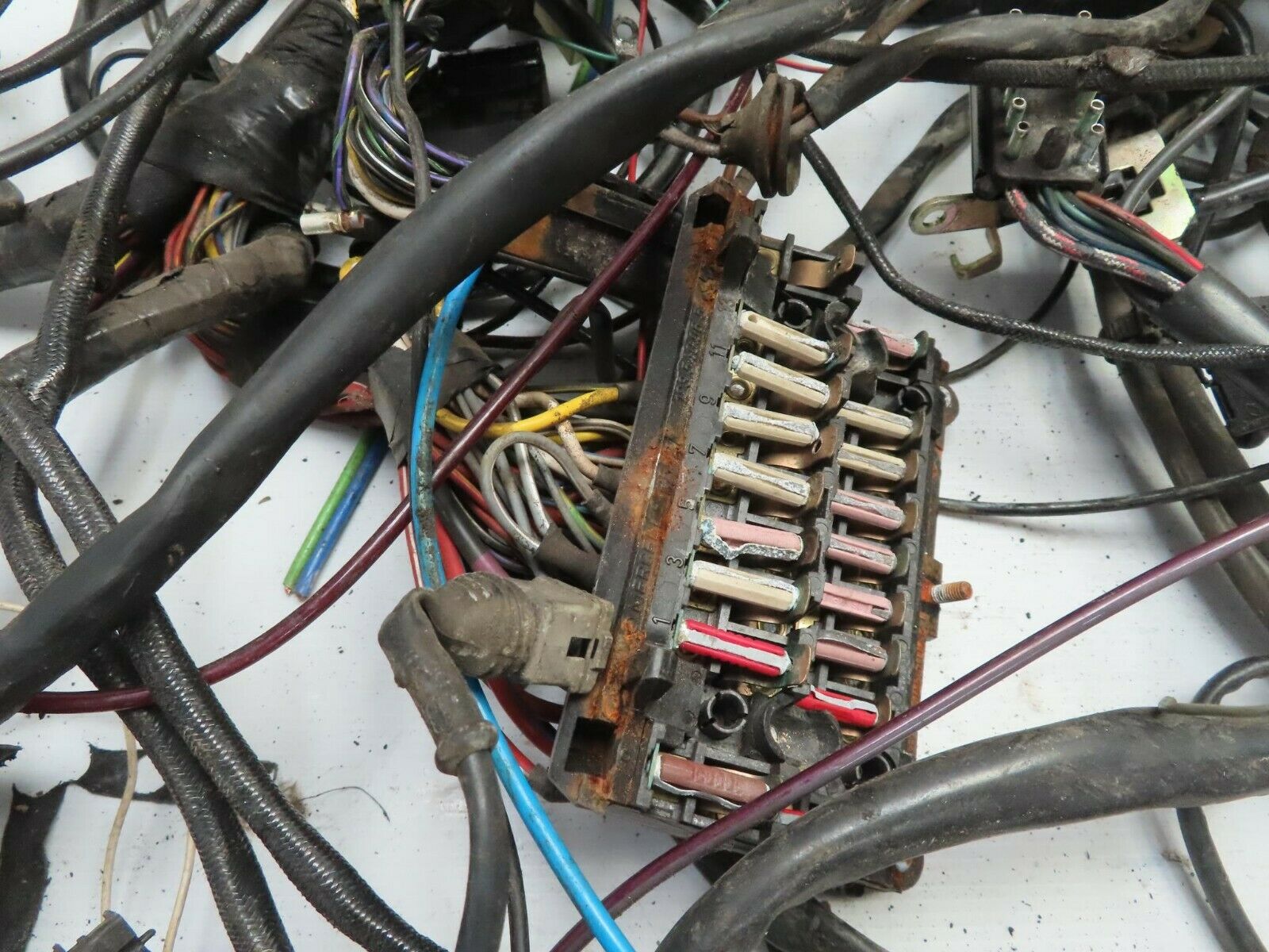 10388 Mercedes-Benz C123 230CE Coupe Engine Chassis Body Wire Wiring Harness