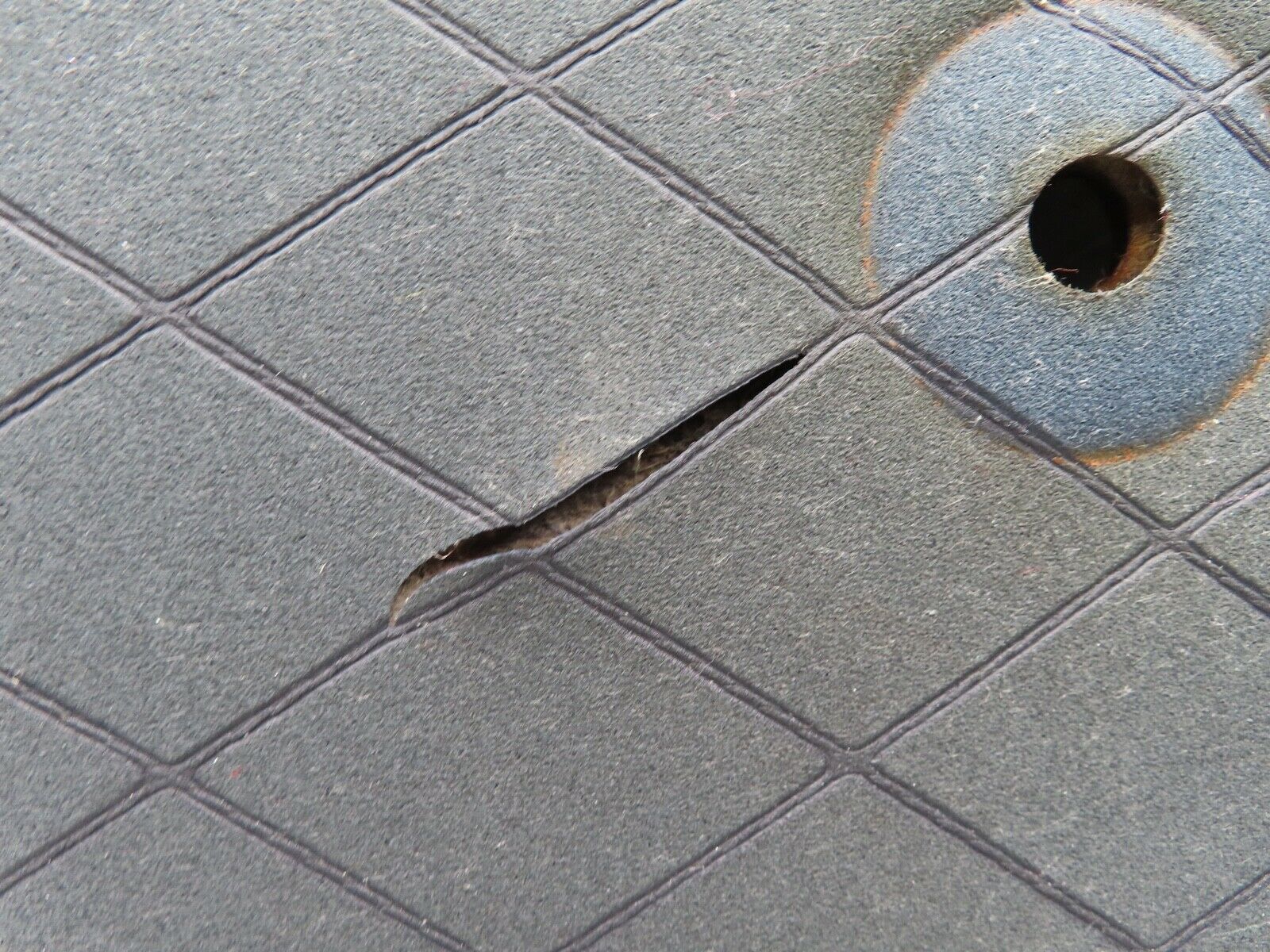 18577 Mercedes-Benz W120 W121 Ponton Rear Left Door Card Grey