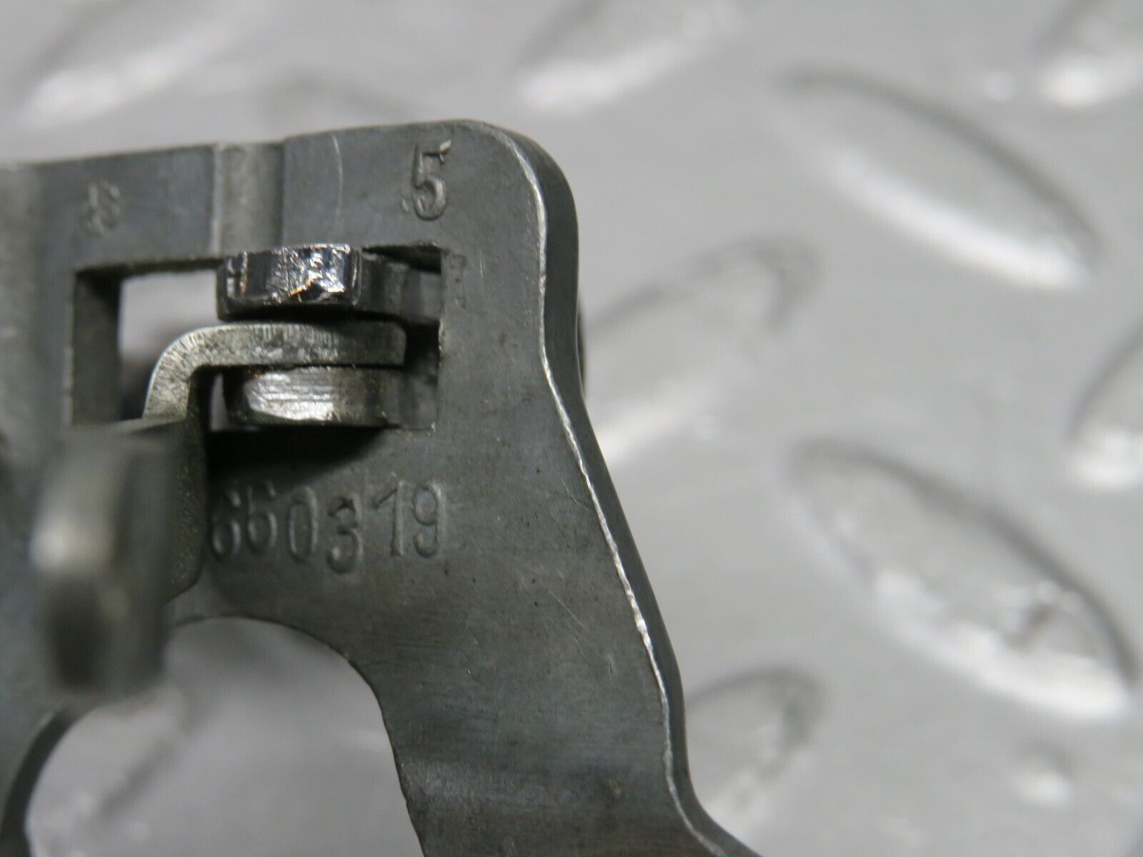 40256 Mercedes-Benz W110 230 Rear Left Interior Door Handle Chrome 1107660319