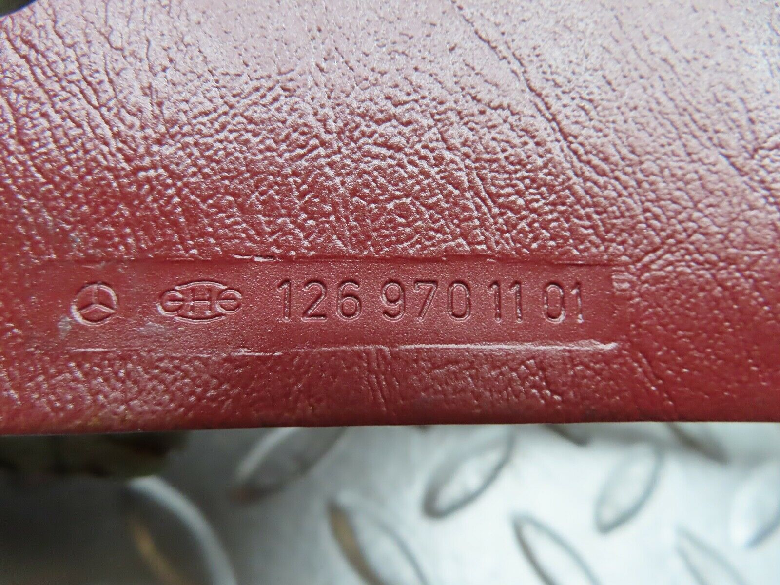 21418 Mercedes-Benz W126 300SE Rear Left Interior Door Handle 1269701101