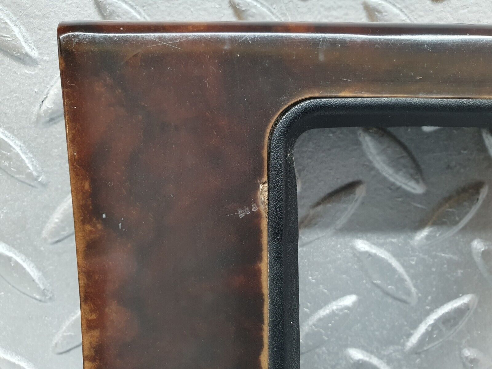 40921 Mercedes-Benz W126 300SE Centre Console Wood Panel 1266830157