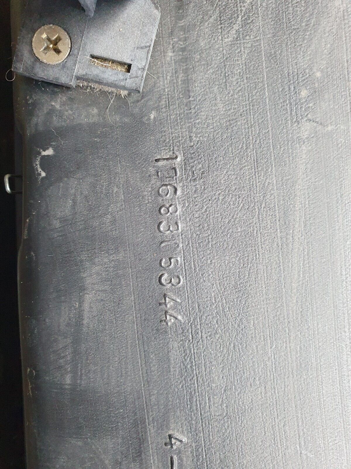 41055 Mercedes-Benz W126 300SE Under Dash Panel Left Beige 1268305344 1266801517 1268305144