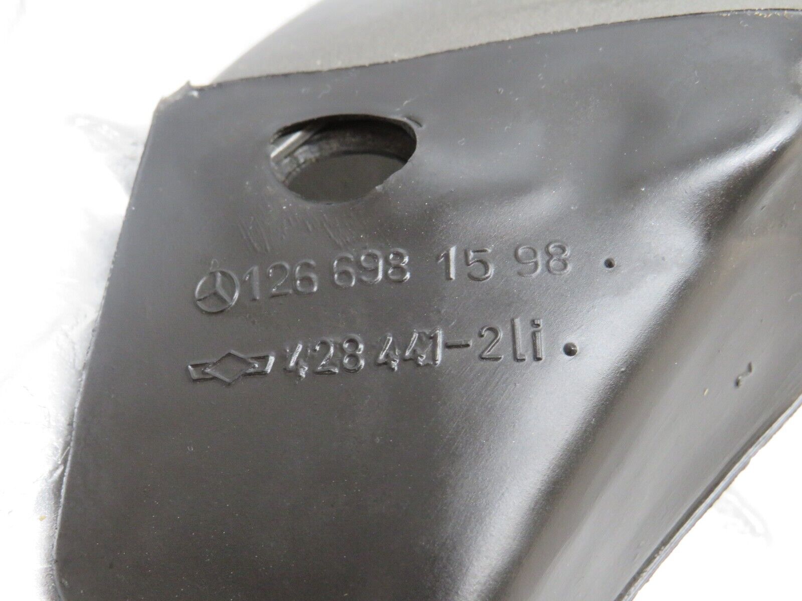 36058 Mercedes-Benz W126 420SE A Pillar Exterior Trim Left Side 1266981598