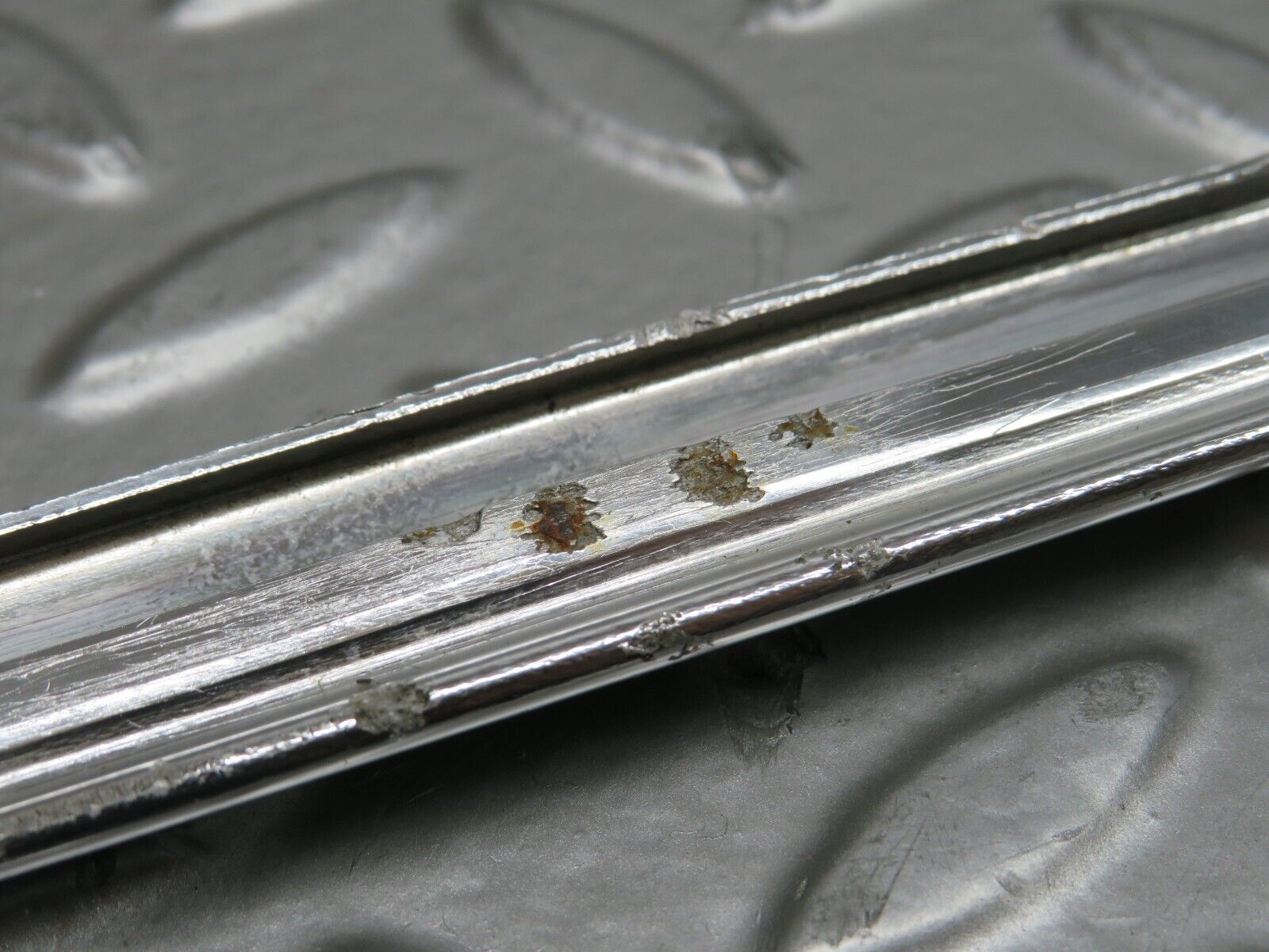 28526 Mercedes-Benz S123 240D Wagon Rear Right Chrome Moulding Trim