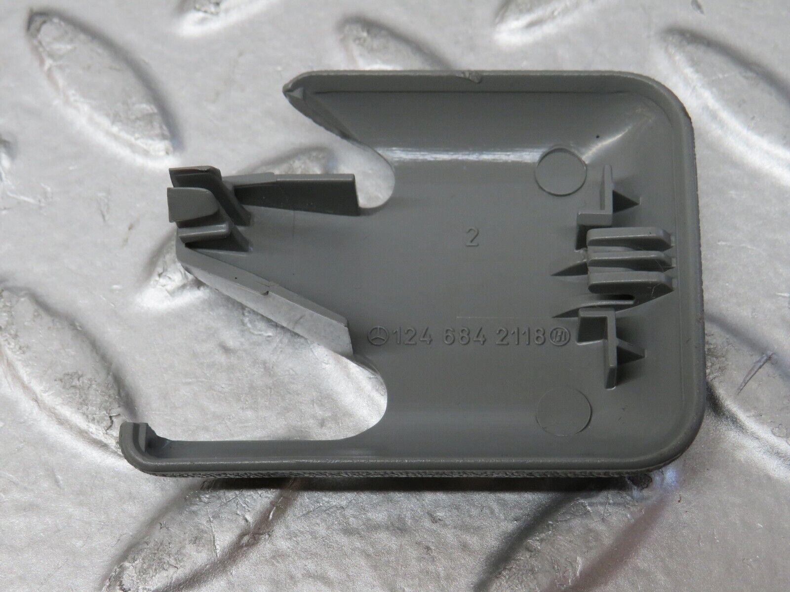 30282 Mercedes-Benz W124 230E Front Seat Rail Trim Cover Pair 1246842118