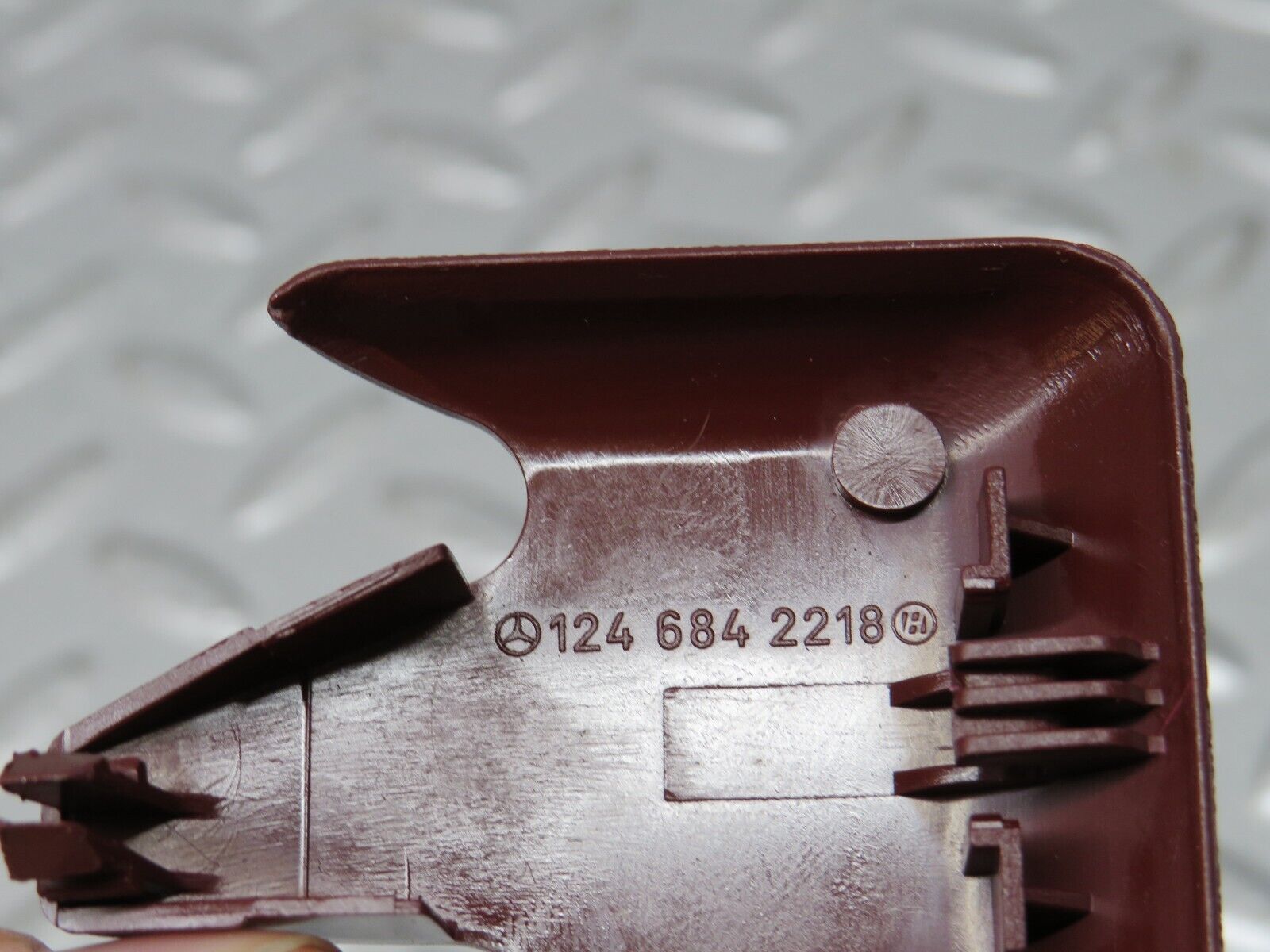 31897 Mercedes-Benz W124 Front Seat Rail Trim Cover 1246842118