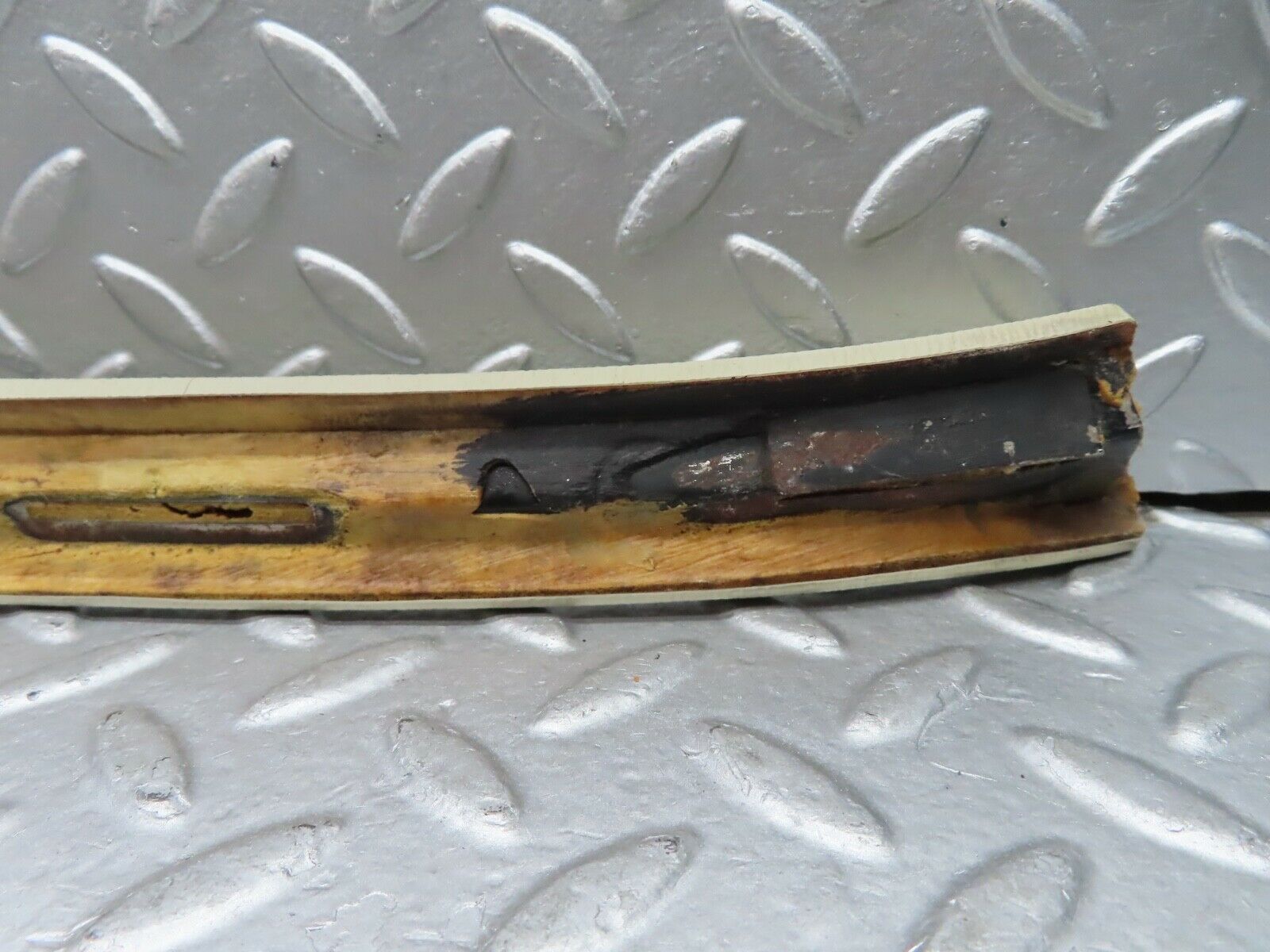 20824 Mercedes-Benz W114 250CE Coupe C Pillar Cover Right Side Cream