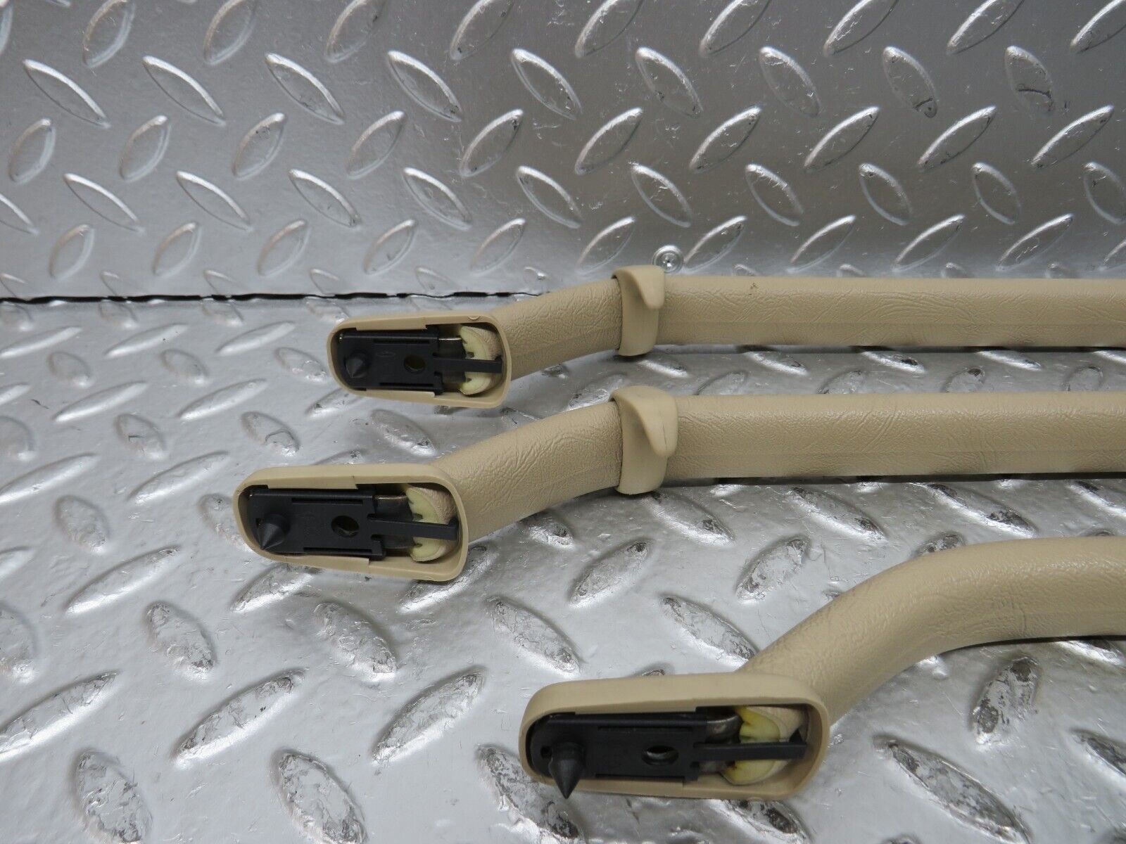 27609 Mercedes-Benz S124 300TE Wagon Interior Roof Grab Handle Set Beige