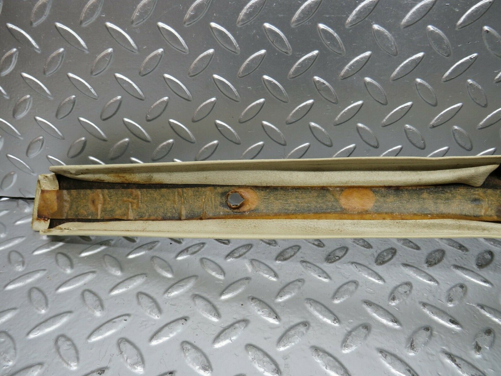 23444 Mercedes-Benz W114 280E B Pillar Cover Right Side Cream