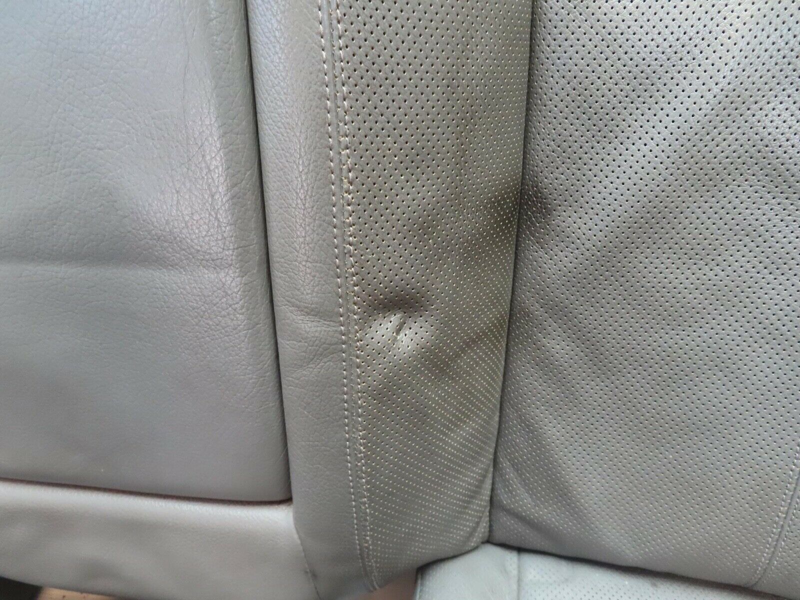 11260 Mercedes-Benz W221 S320 Rear Seat Grey Leather Heated