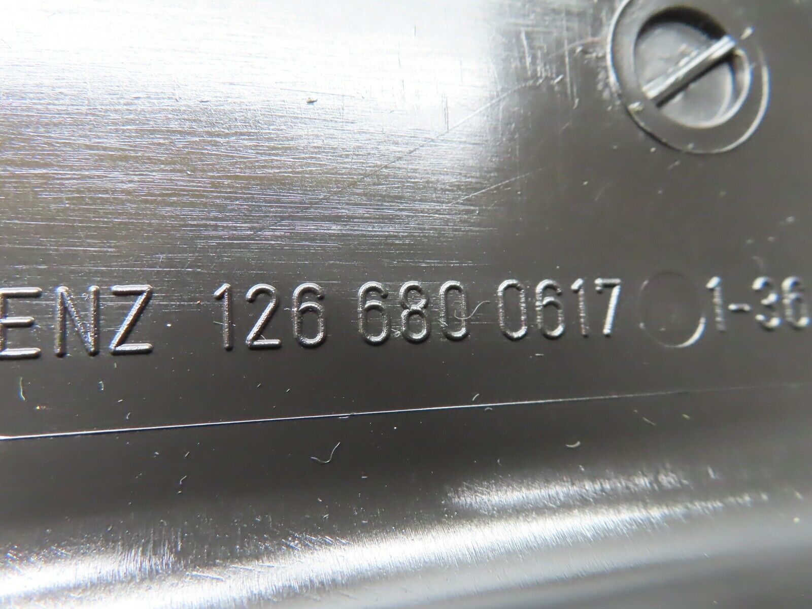 21509 Mercedes-Benz W126 300SE Under Dash Panel Right Side 1266800617