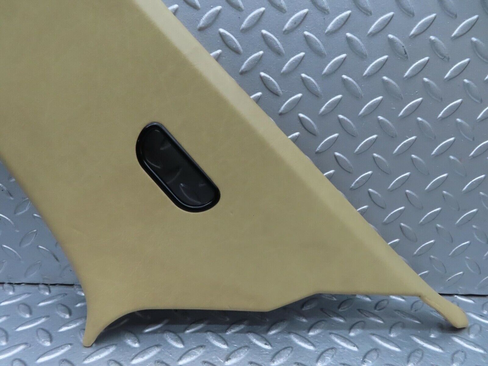 15312 Mercedes-Benz W123 230E C Pillar Cover Panel Right Beige 1236900425