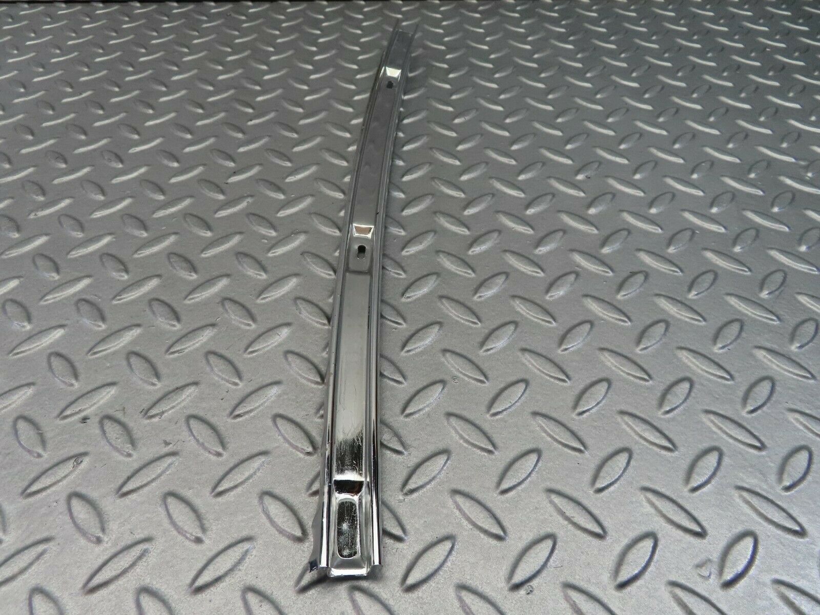 7851 Mercedes-Benz W115 220D Front Left Chrome Window Channel