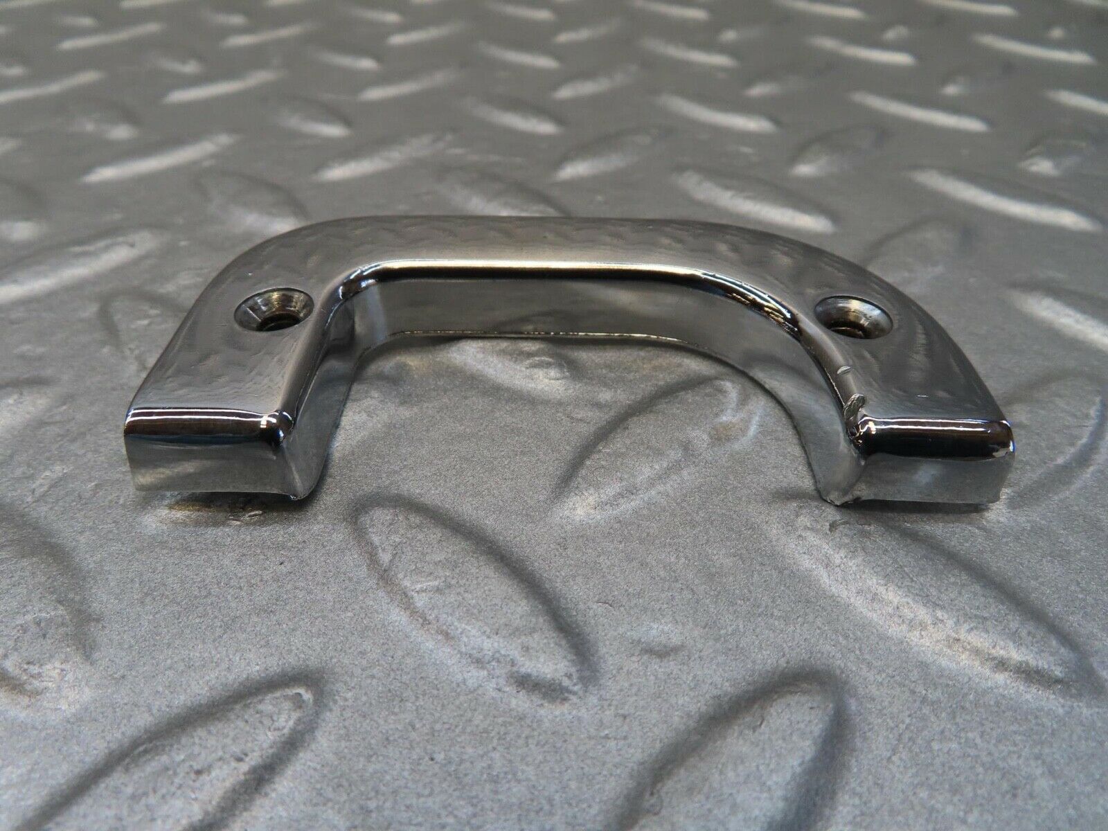 16037 Mercedes-Benz W123 280E Right Interior Chrome Door Latch Trim 1237230224