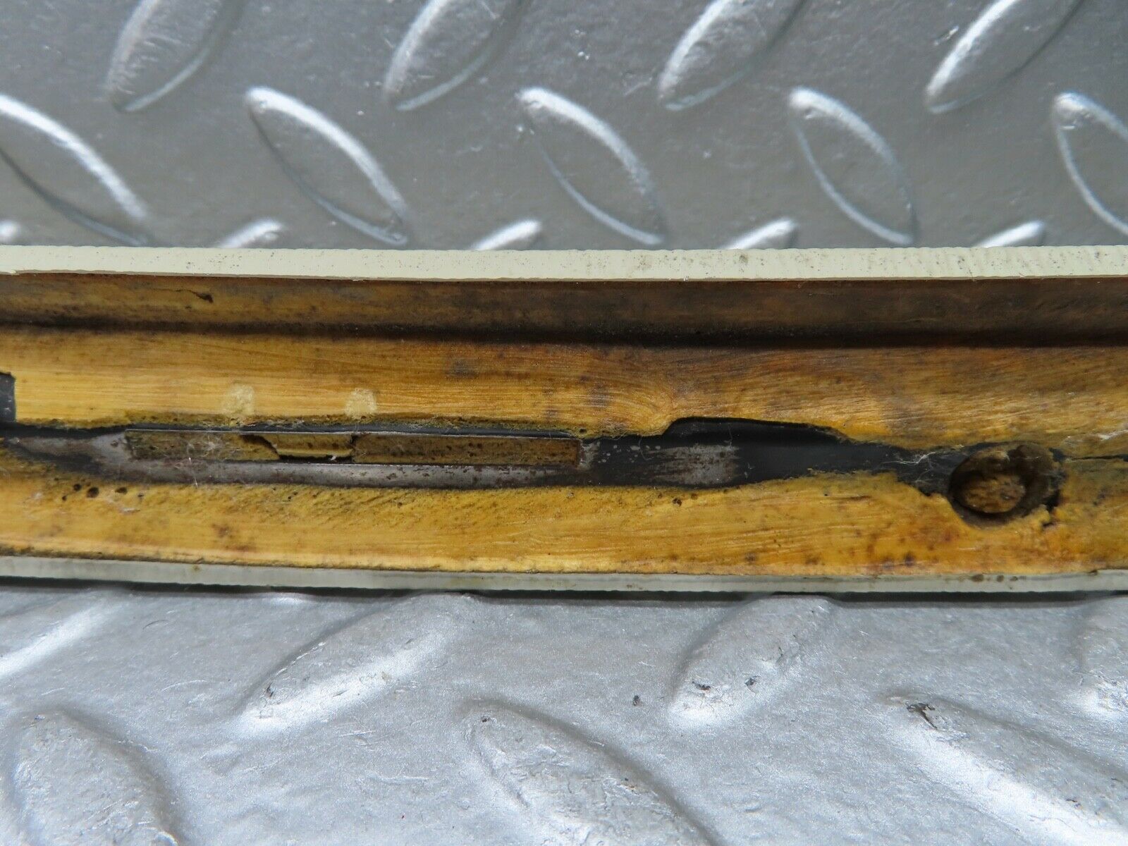 20825 Mercedes-Benz W114 250CE Coupe C Pillar Cover Left Side Cream