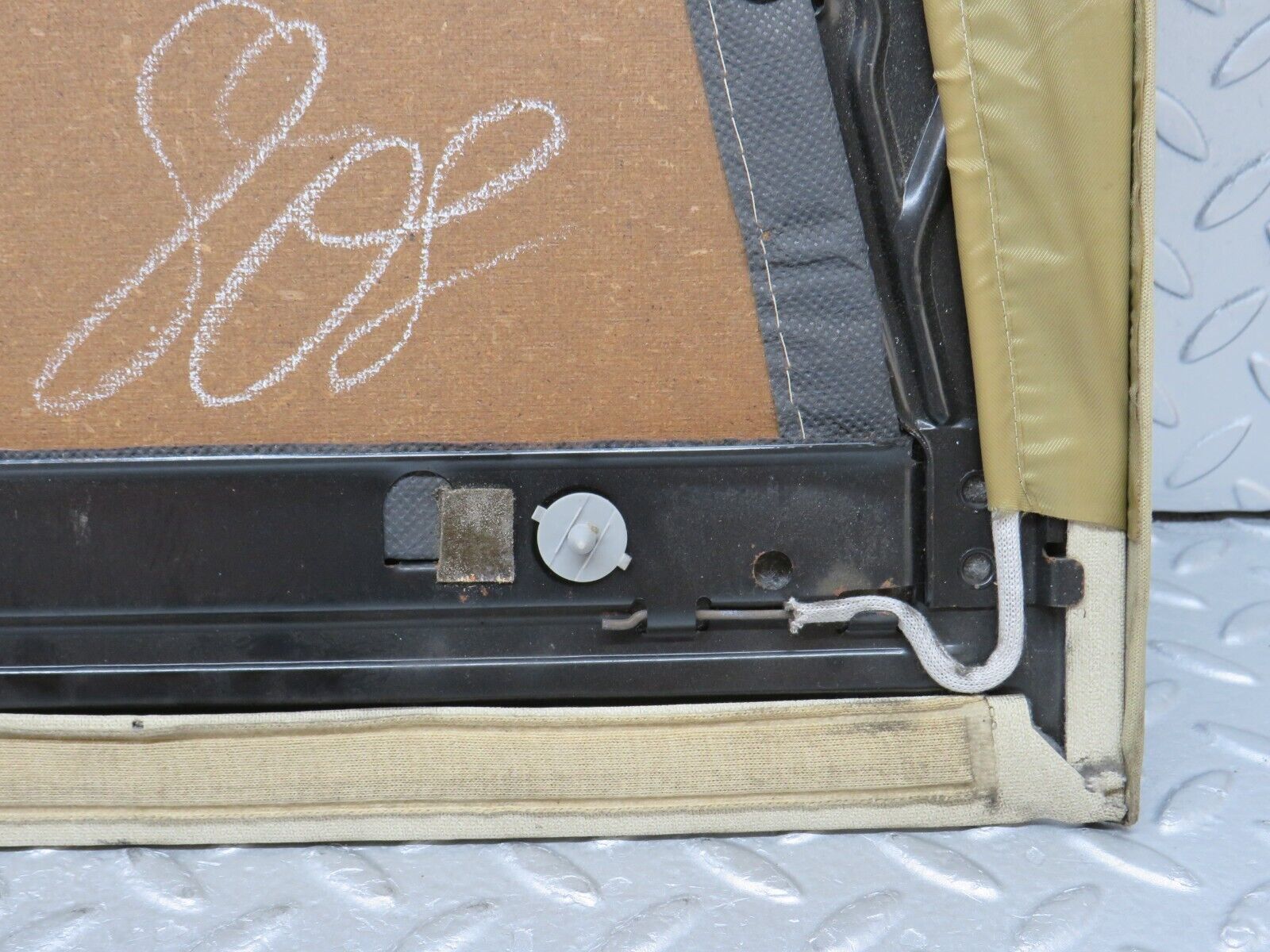 36594 Mercedes-Benz W201 190E 2.0L Interior Sunroof Cover Panel Beige