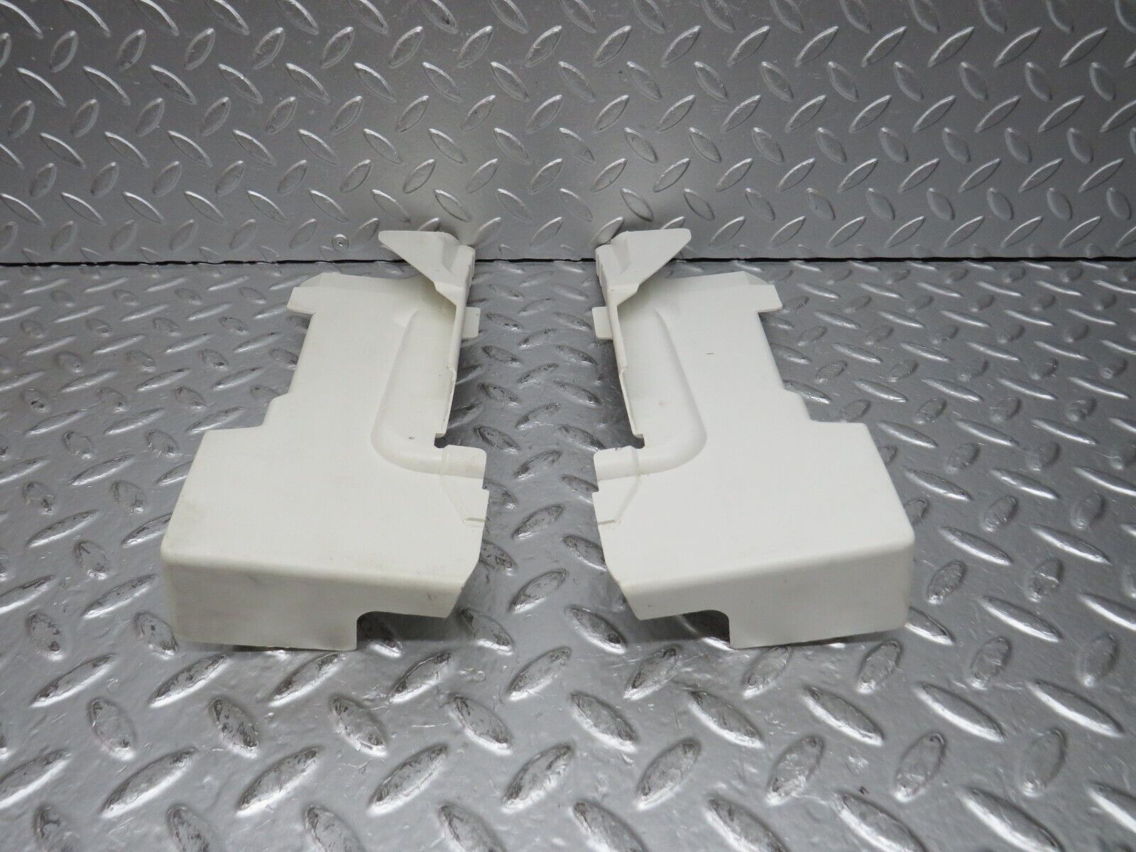 31221 Mercedes-Benz S124 220TE Fr. Door Lock Cover Pair 1247231808 1247231708