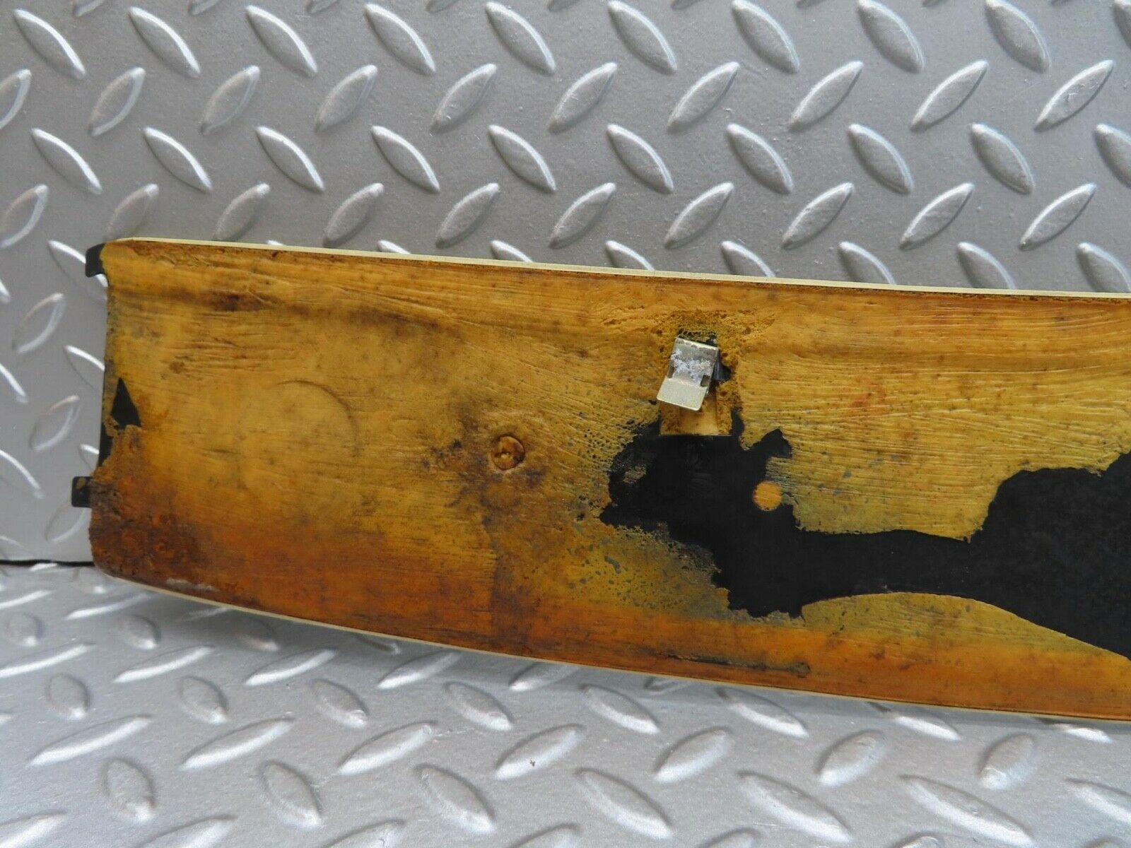 13939 Mercedes-Benz C107 280SLC Rear Headlining Roof Panel Cream