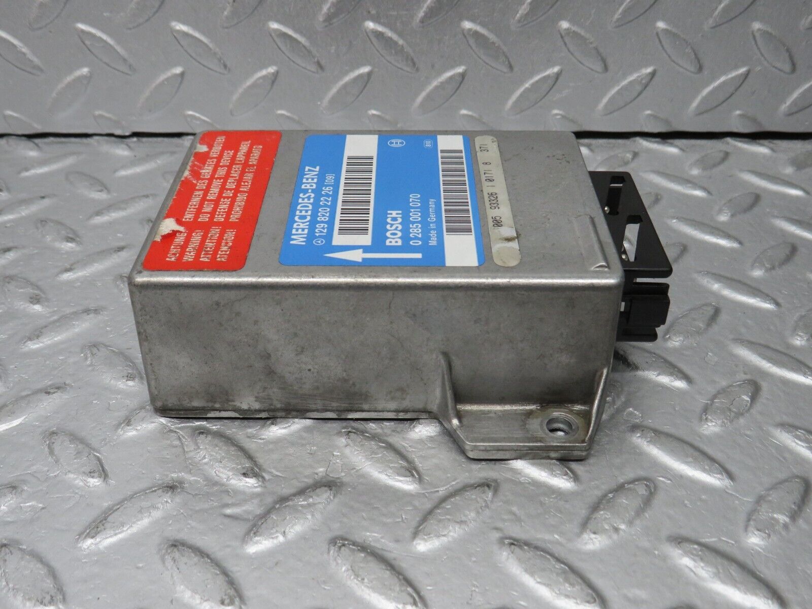 38385 Mercedes-Benz R129 280SL Coupe Roll Bar Control Module 1298202226 0285001070