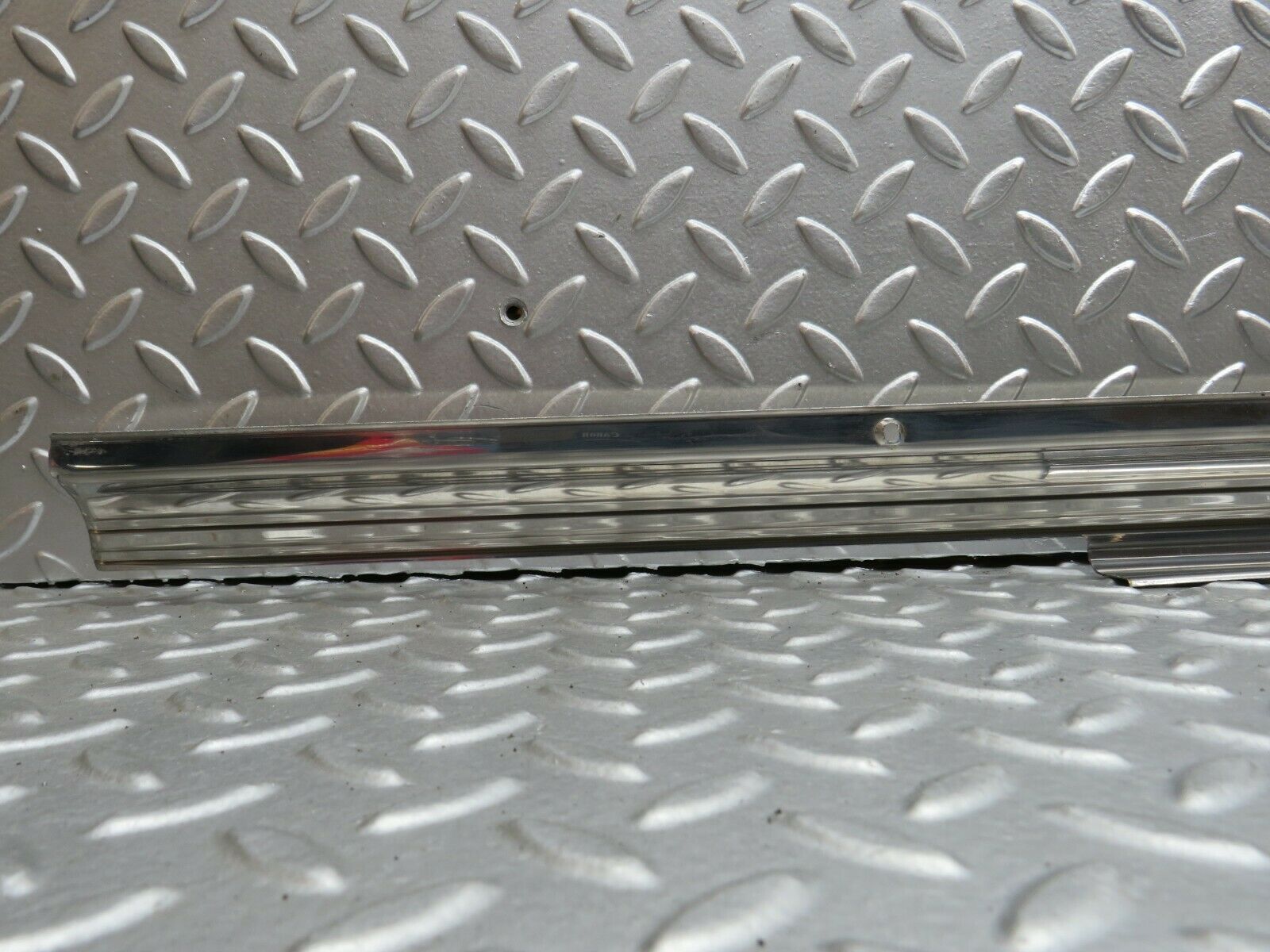 22706 Mercedes-Benz C107 450SLC Coupe Right Door Sill Chrome