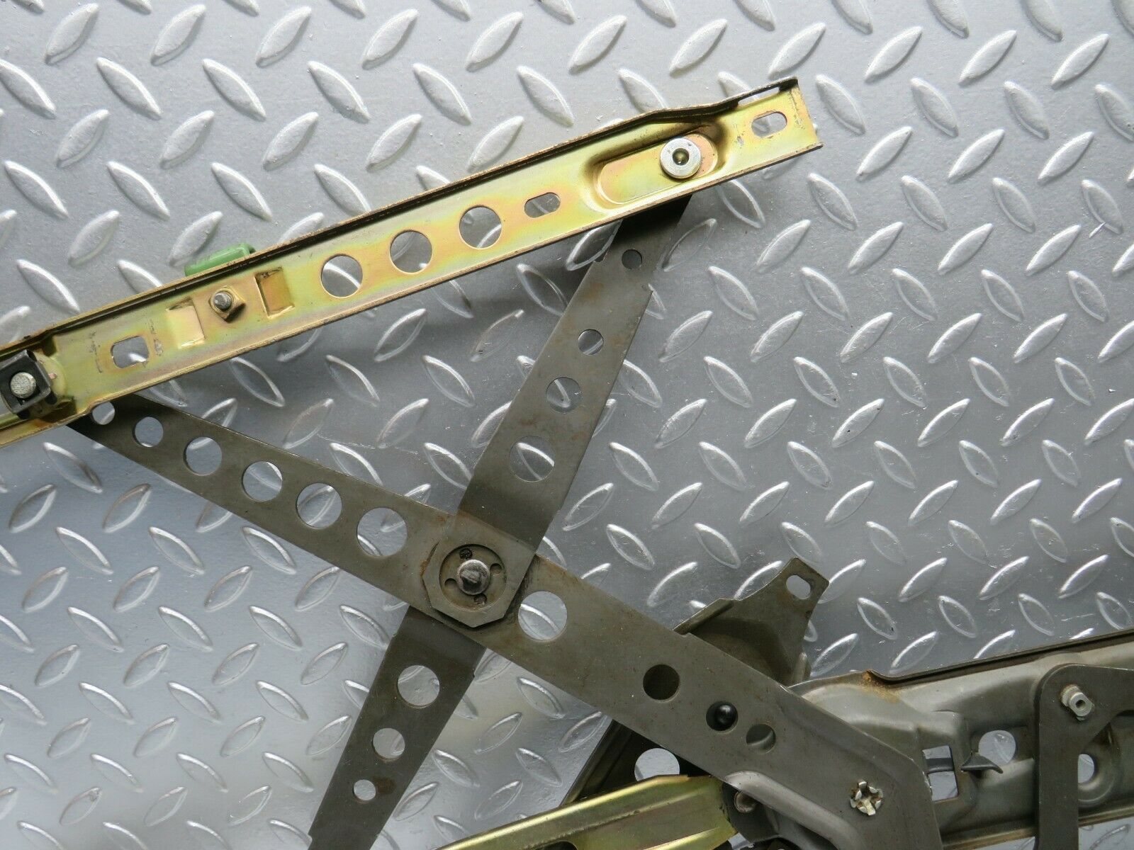 22961 Mercedes-Benz C123 230CE Front Left Manual Window Regulator 1237201346